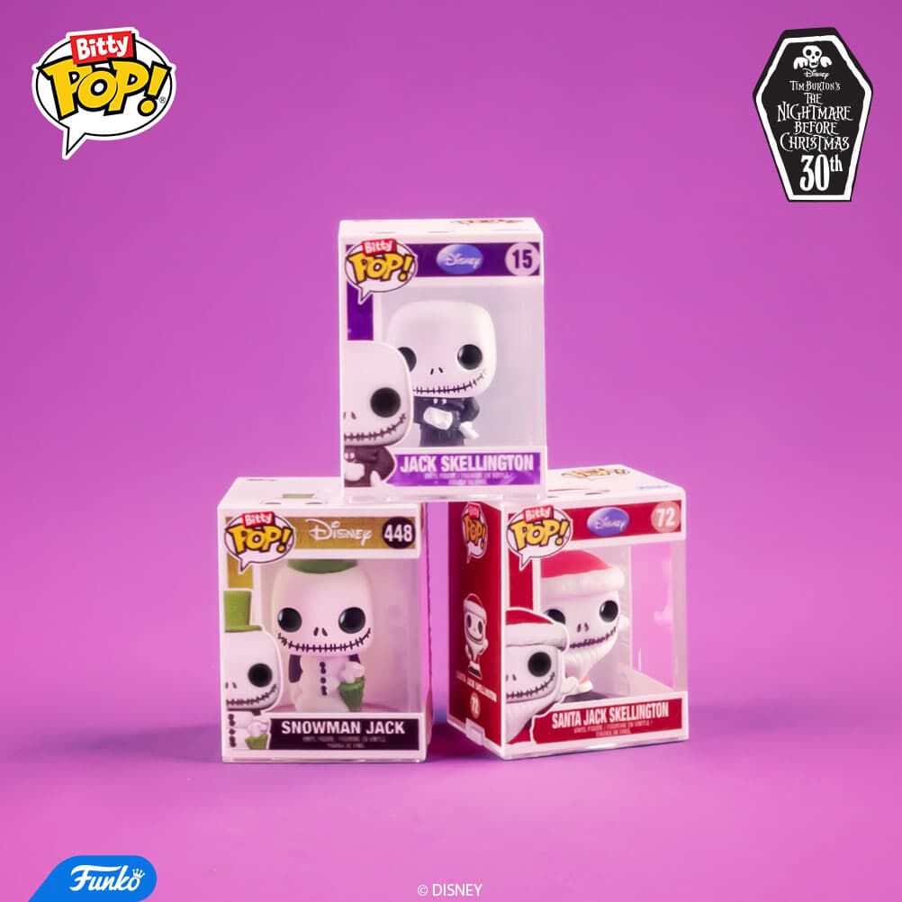 Bitty Pop! The Nightmare Before Christmas 4-Pack Series 4 - Image 2