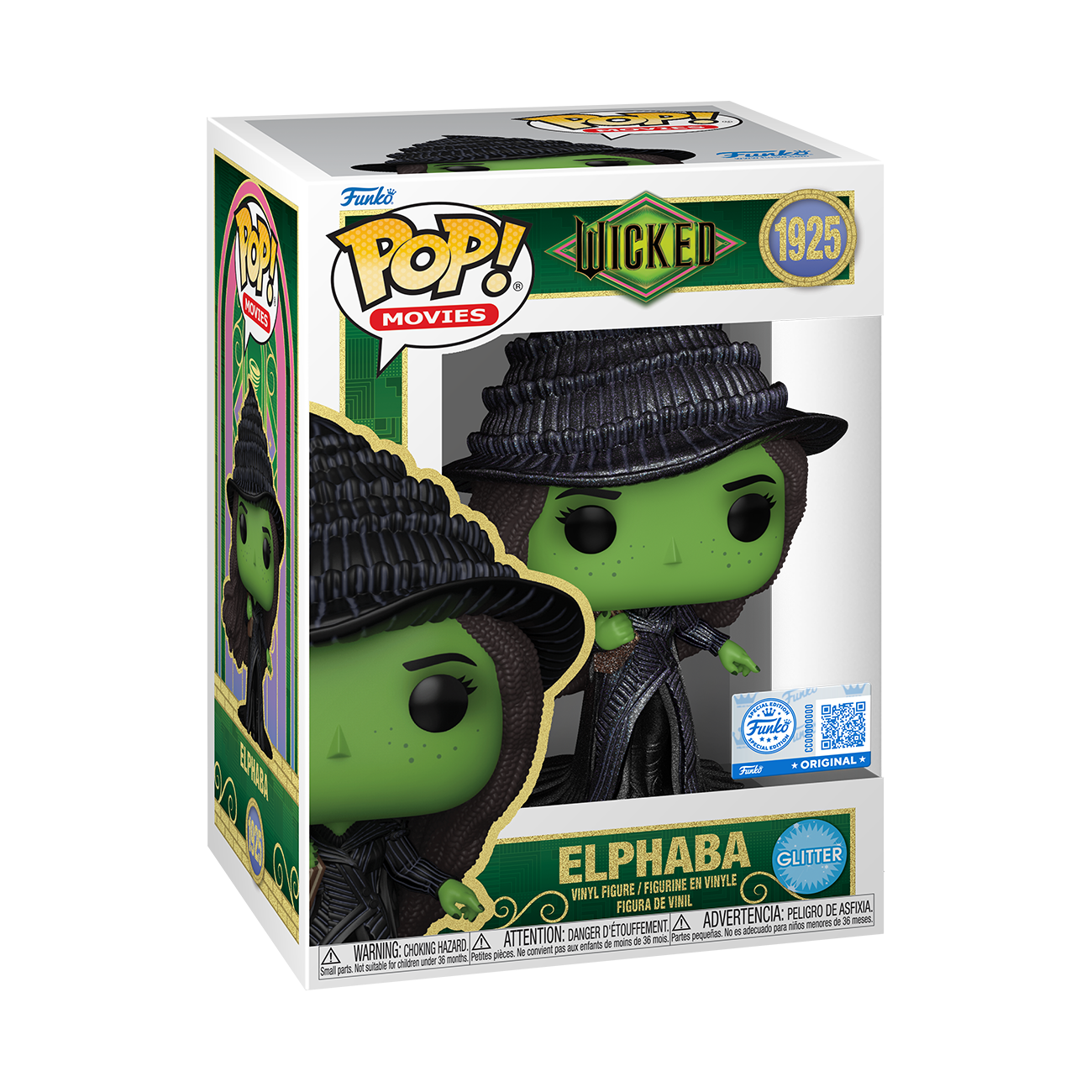 Pop! Elphaba with Grimmerie (Glitter) - Image 2