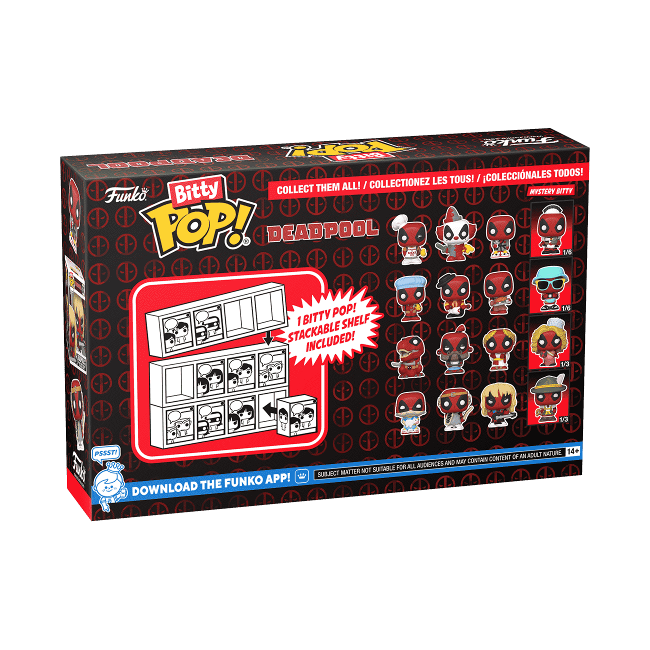 Bitty Pop! Deadpool 4-Pack Series 4 - Image 3