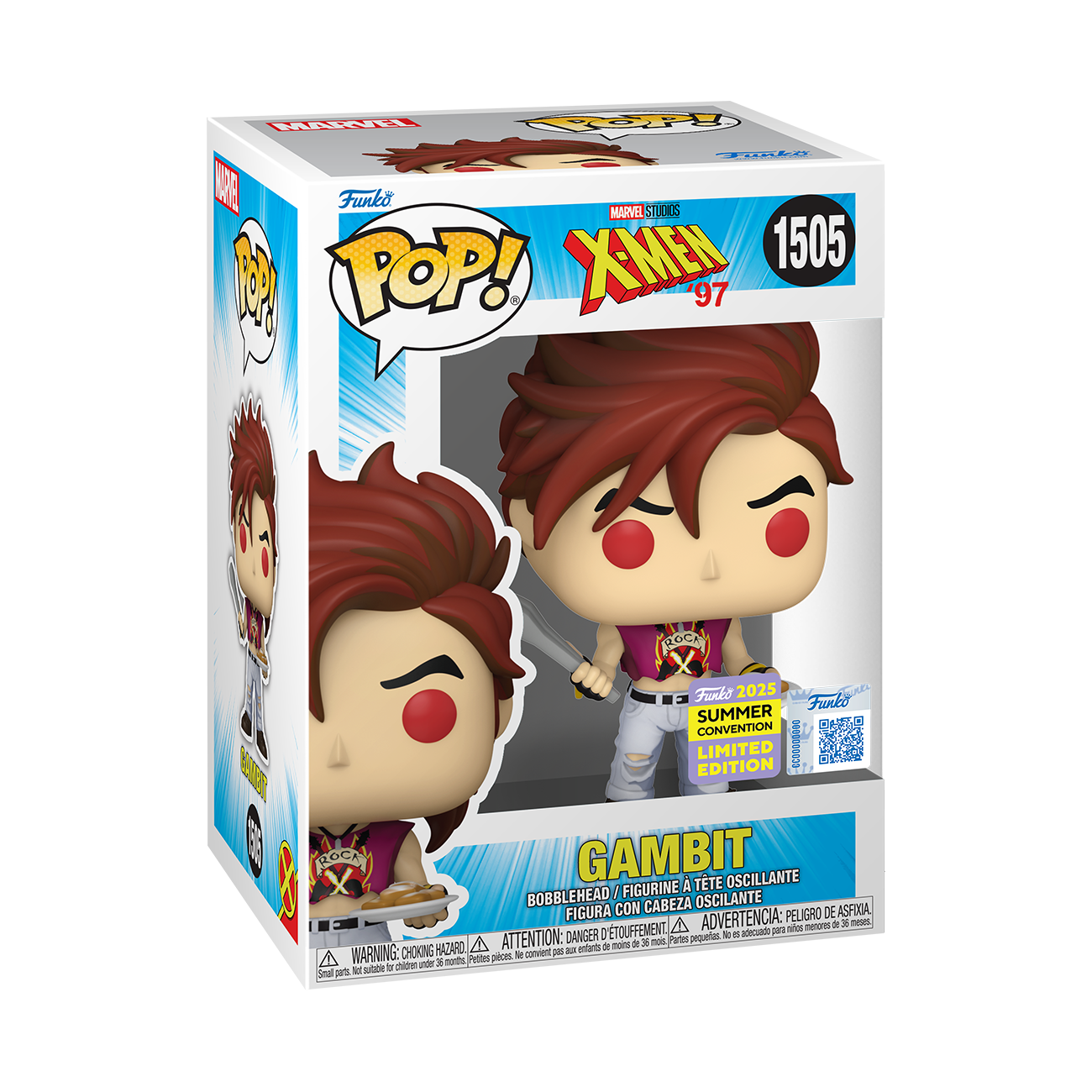 Pop! Gambit with Beignets (X-Men '97) - Image 2