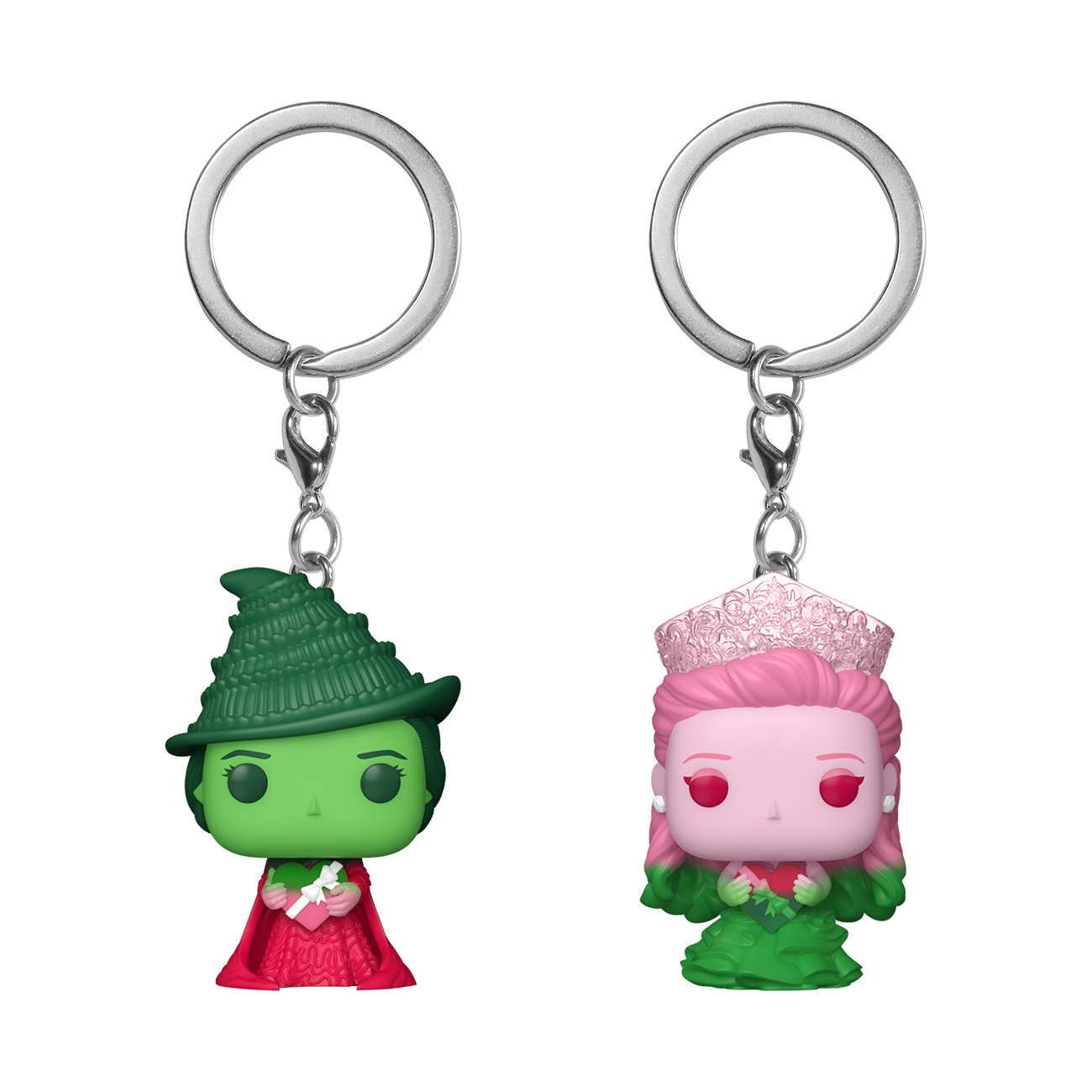Pop! Keychain Elphaba Thropp & Glinda Upland (Ombre) 2-Pack