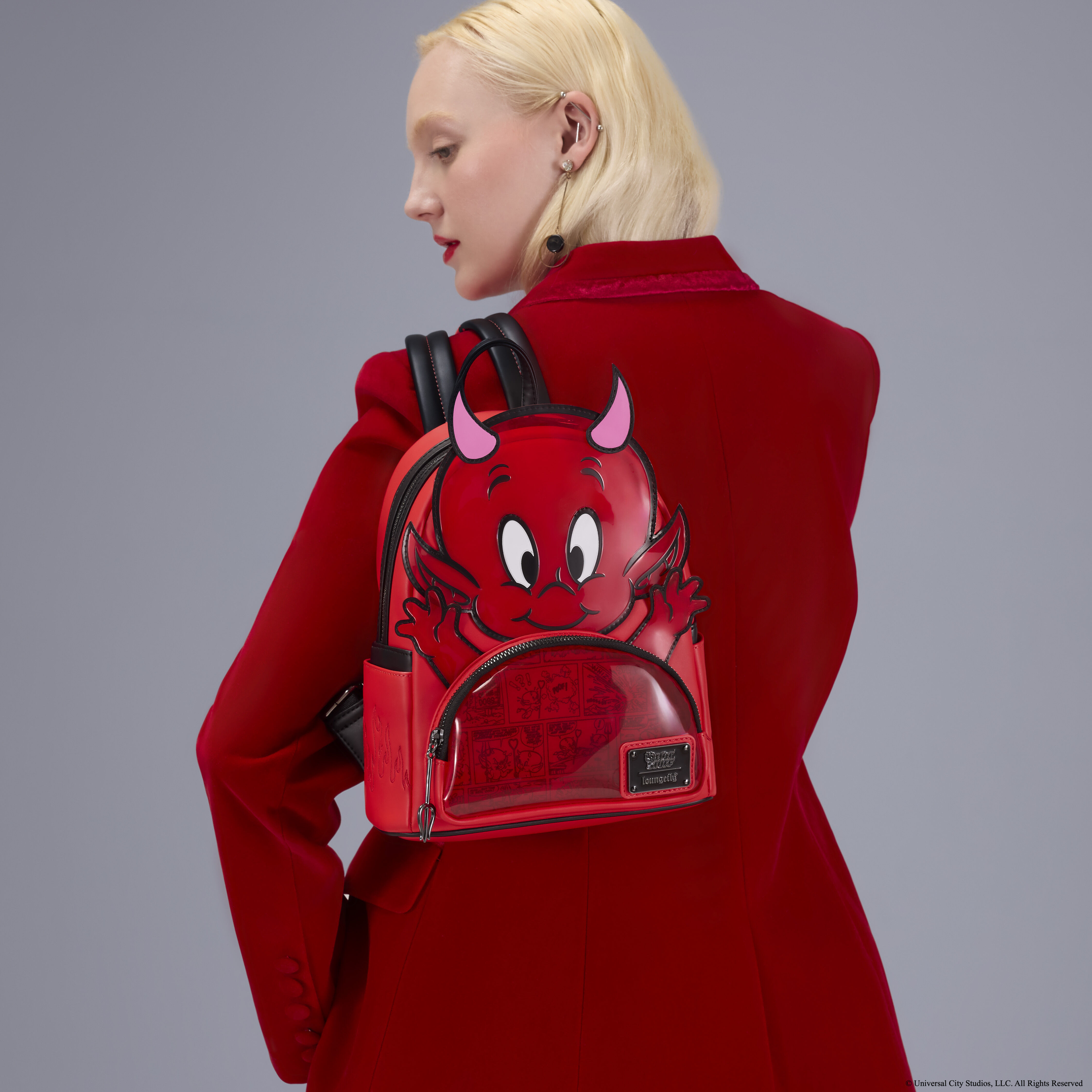 Hot Stuff the Little Devil Cosplay Mini Backpack - Image 2