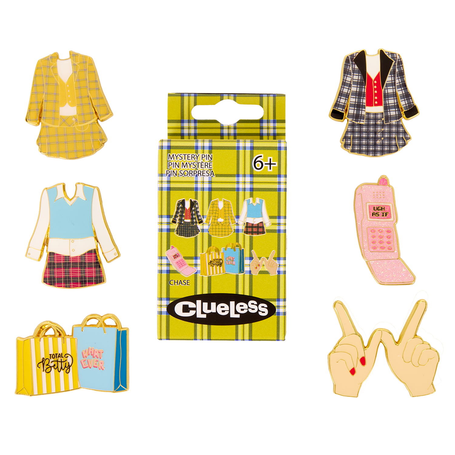 Clueless 30th Anniversary Mystery Box Pin