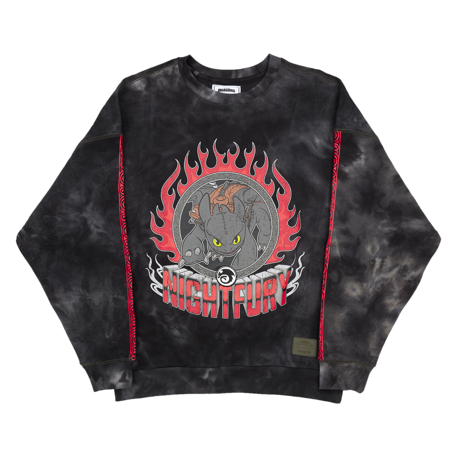 How To Train Your Dragon Night Fury Crewneck Sweatshirt