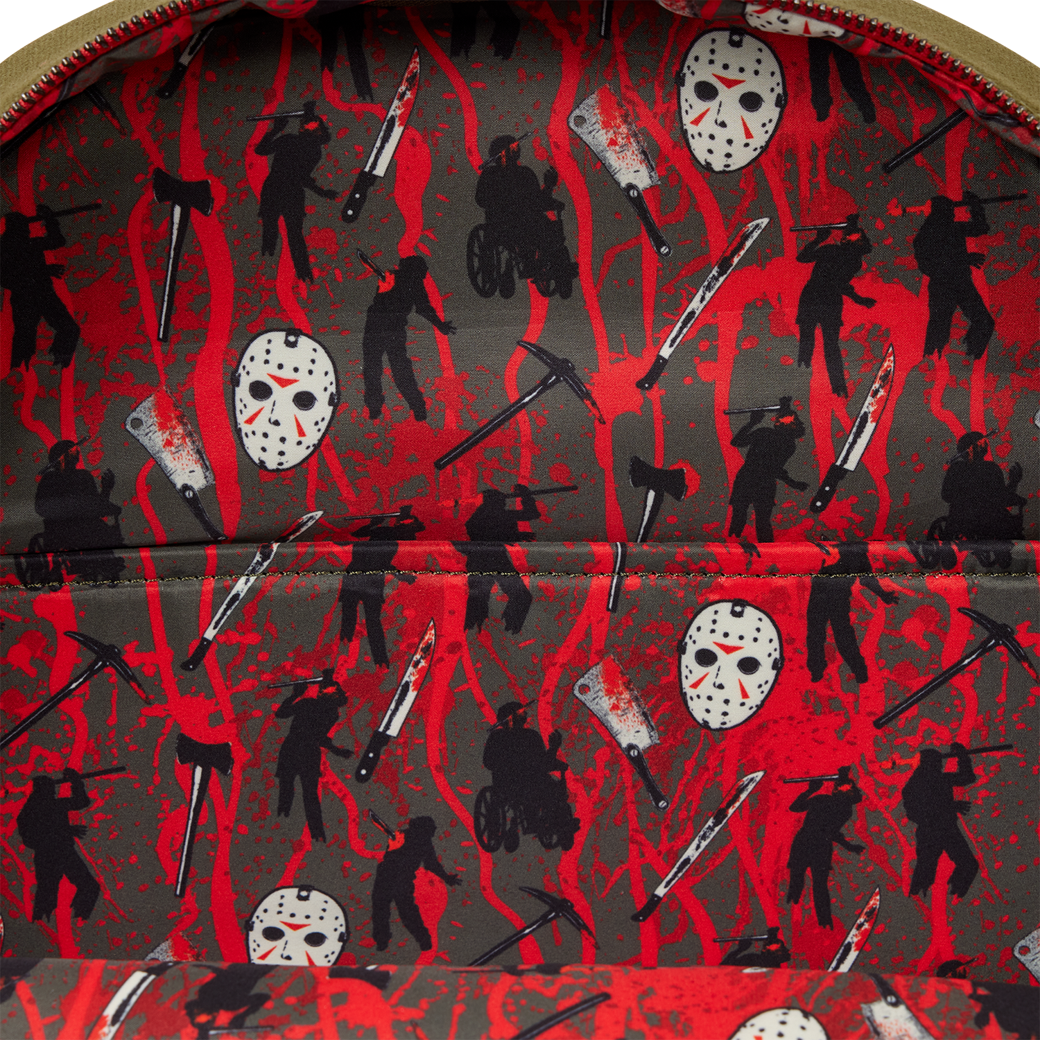 Friday the 13th Camp Crystal Lake Canvas Full-Size Backpack - Image 8