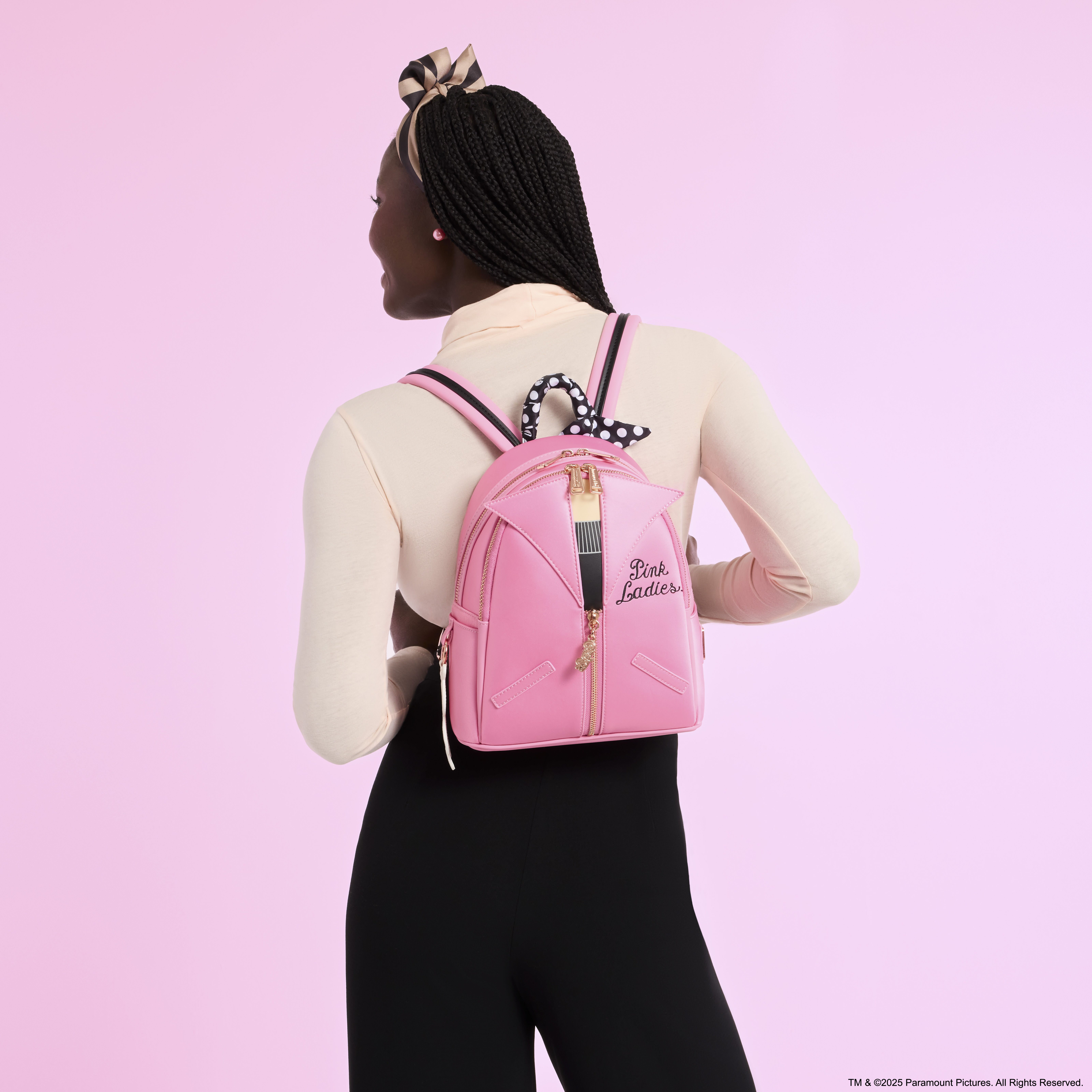 Grease Exclusive Pink Ladies Cosplay Mini Backpack - Image 2