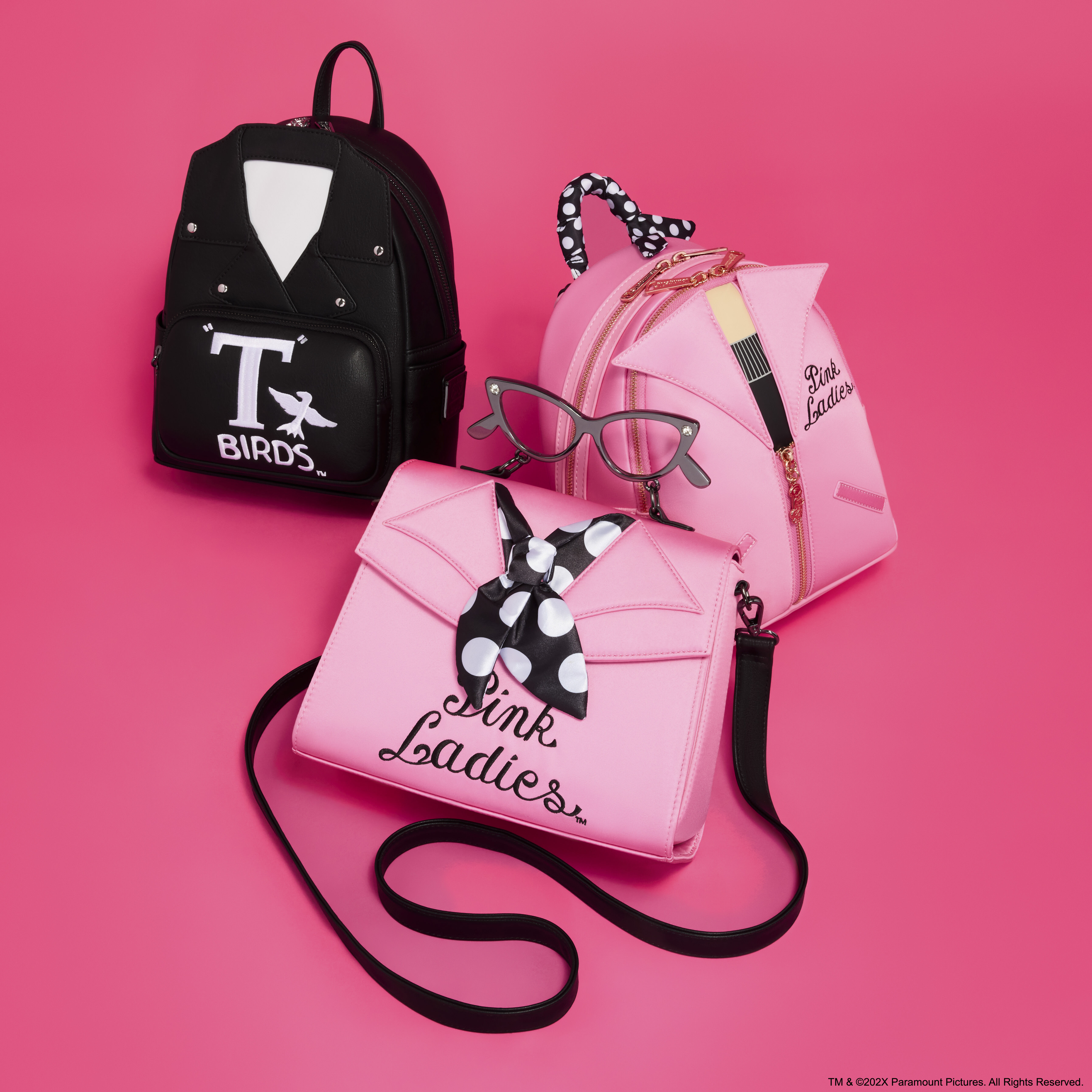 Grease Exclusive Pink Ladies Cosplay Mini Backpack - Image 3