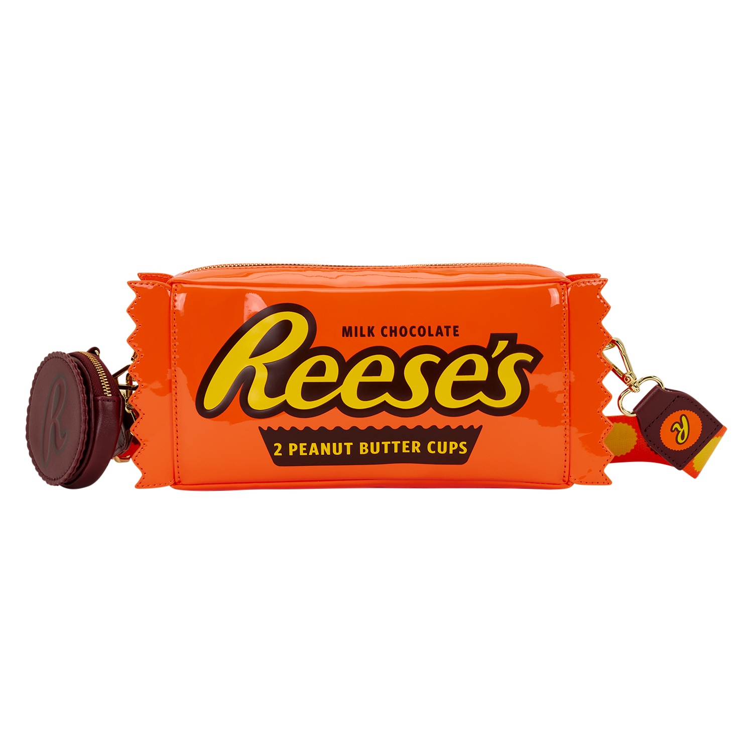 Hershey's Reese's Peanut Butter Cups Crossbody Bag with Coin Bag