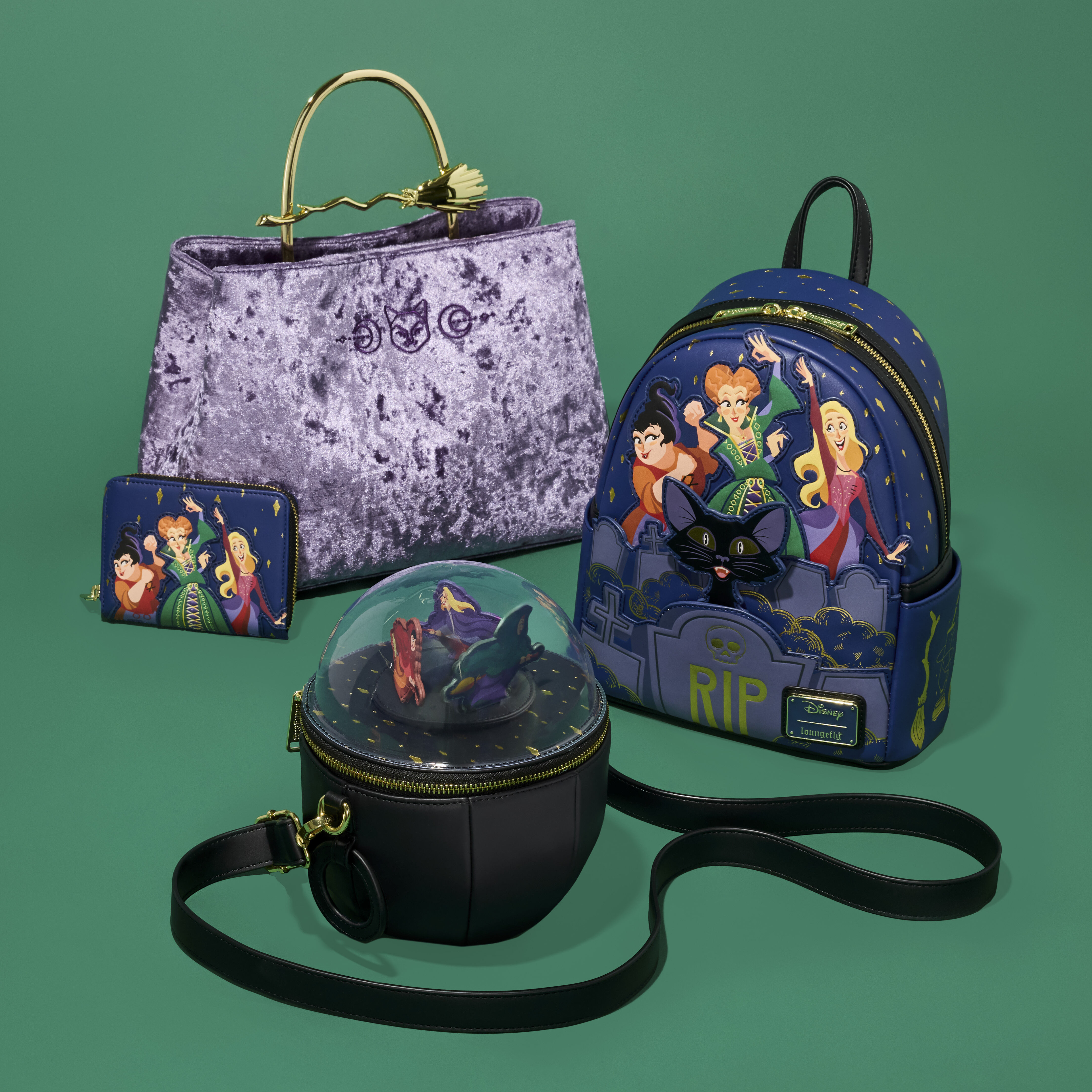 Hocus Pocus Sanderson Sisters Graveyard Mini Backpack - Image 4