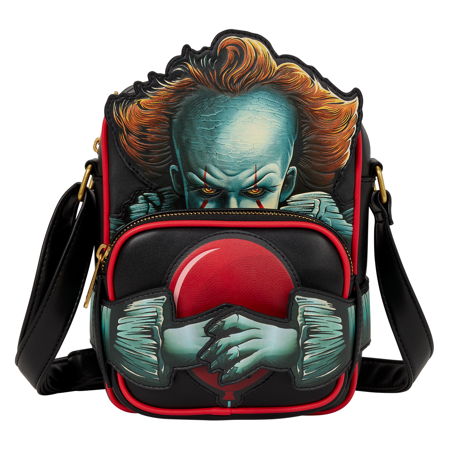 IT Pennywise Crossbuddies Cosplay Crossbody Bag with Coin Bag