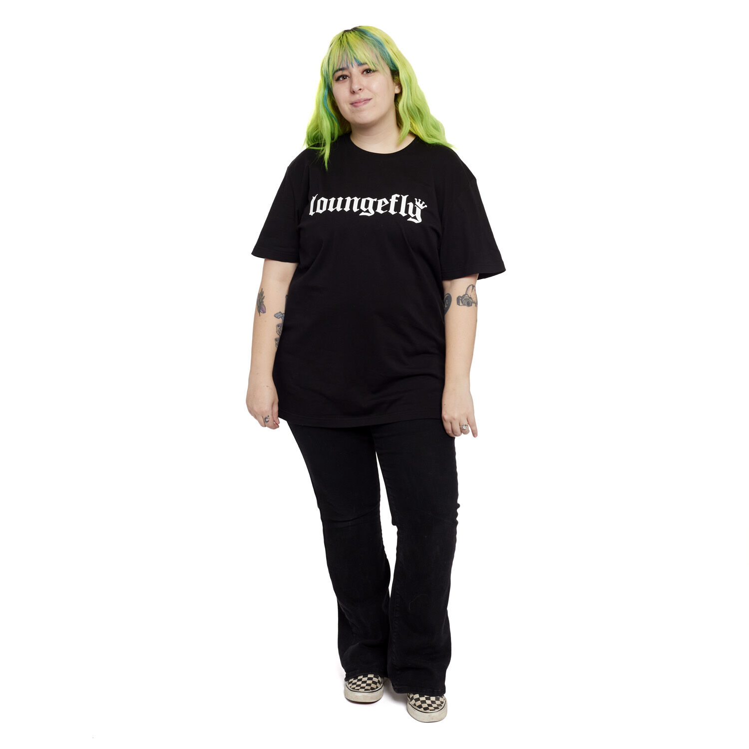 Loungefly 25th Anniversary Logo Black Unisex Tee - Image 6