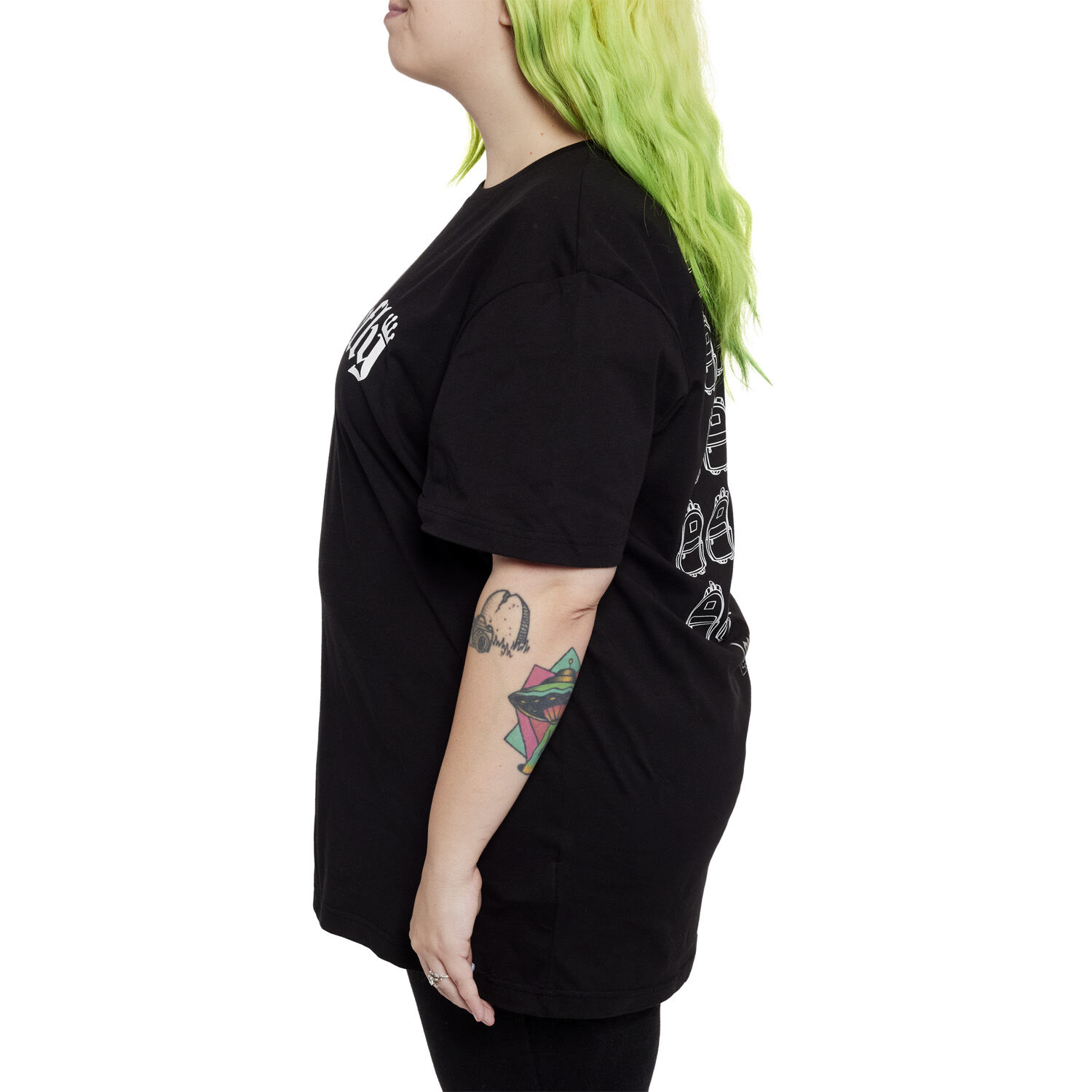 Loungefly 25th Anniversary Logo Black Unisex Tee - Image 7