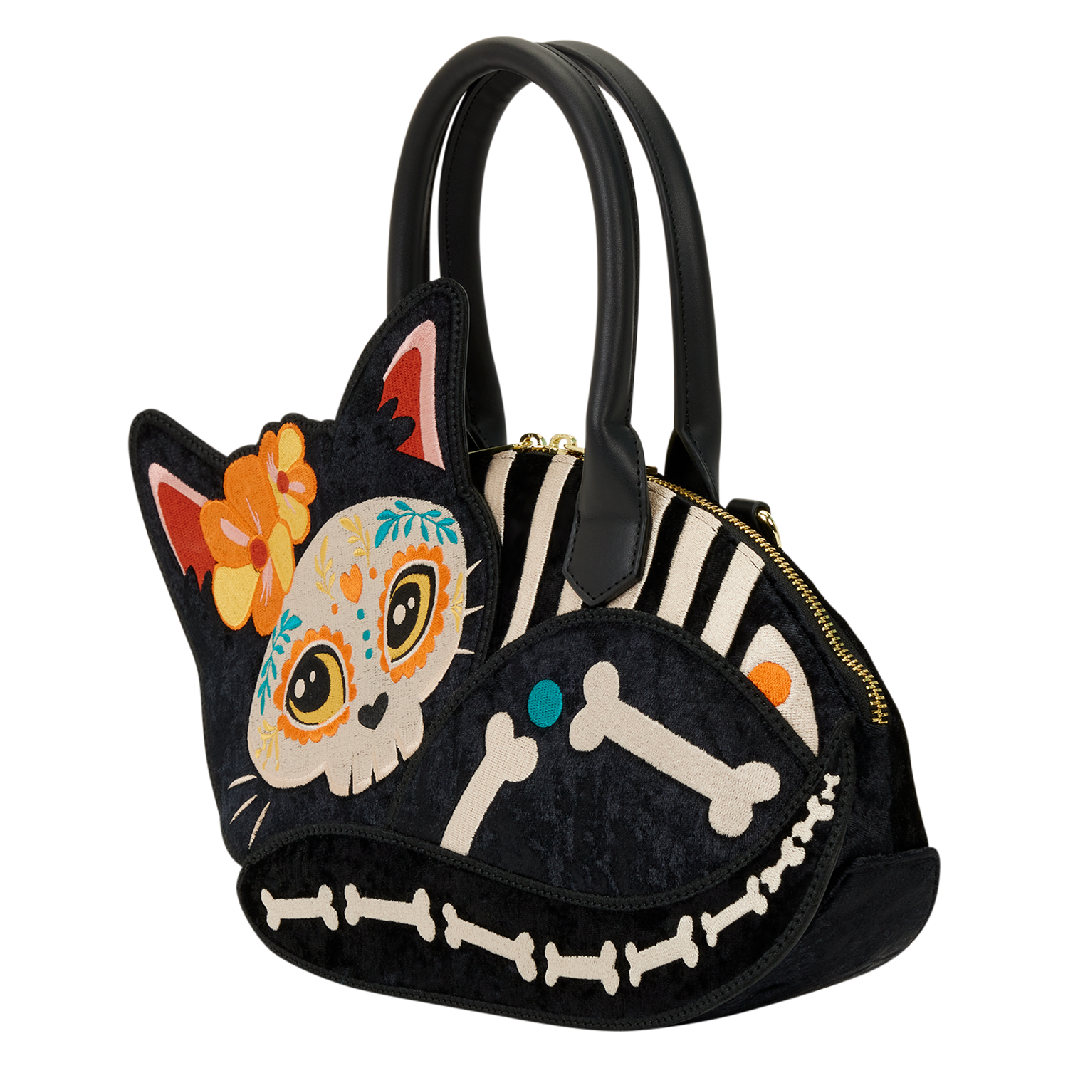Loungefly Día de los Muertos Cat Alebrije Crossbody Bag - Image 3