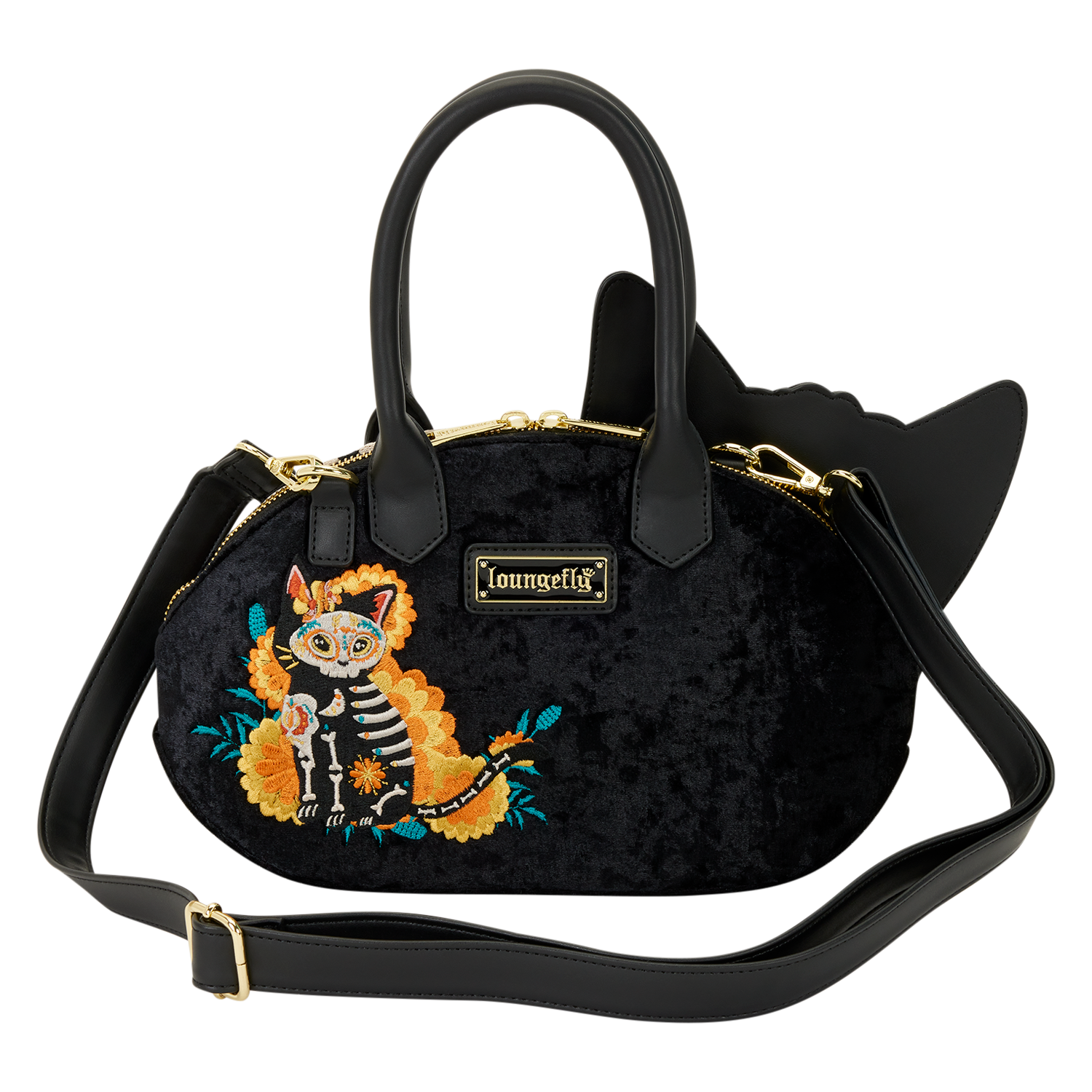 Loungefly Día de los Muertos Cat Alebrije Crossbody Bag - Image 4