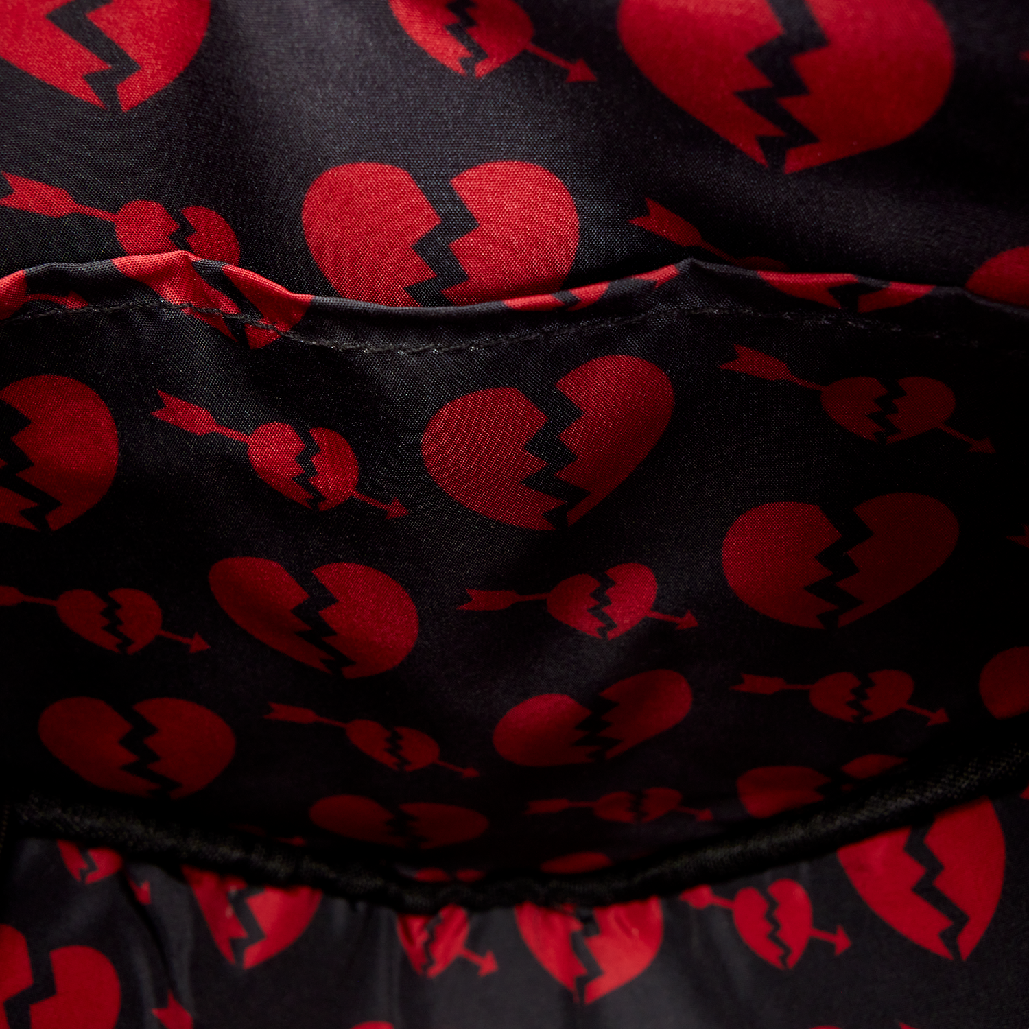 Loungefly Broken Heart Figural Crossbody Bag - Image 6