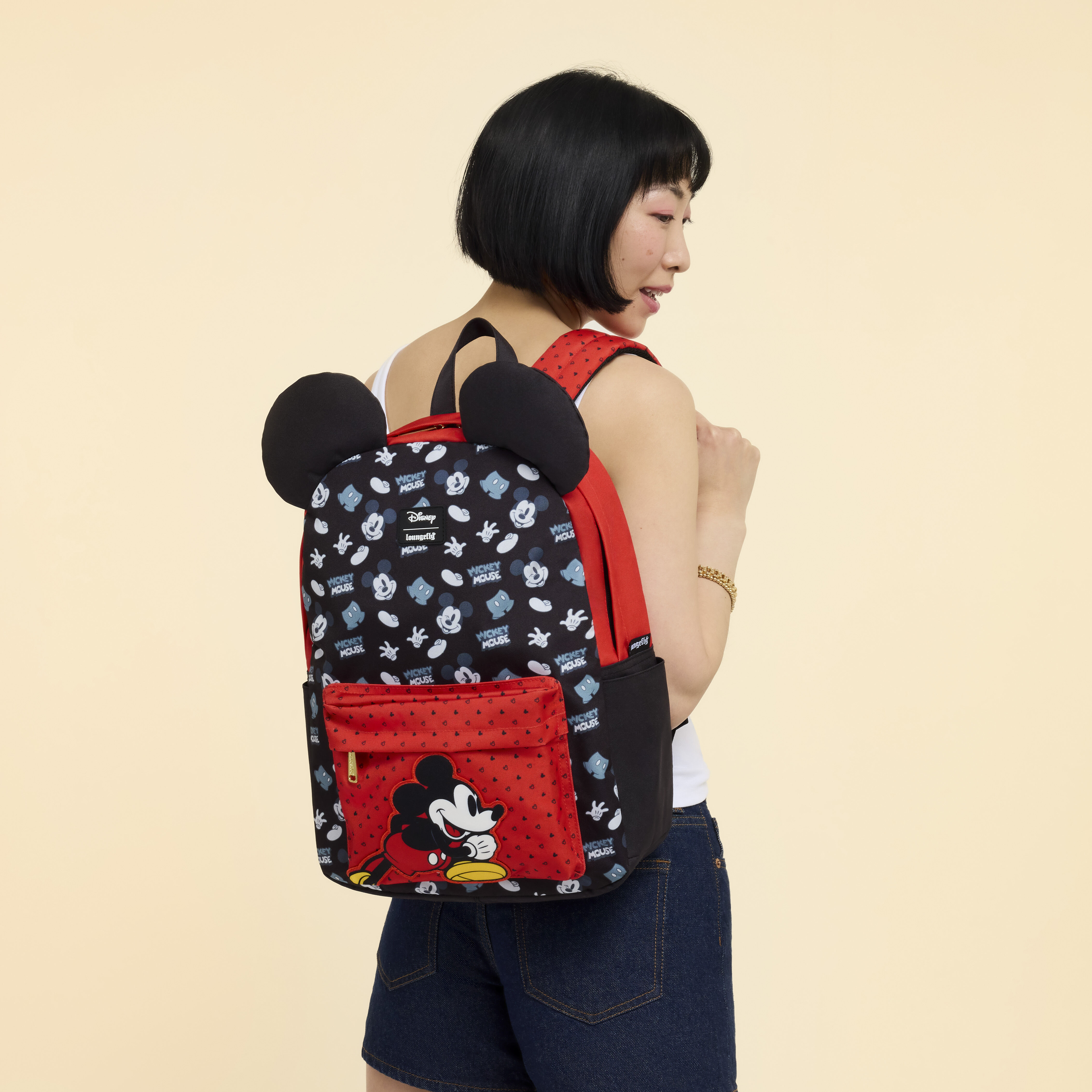 Mickey Mouse All-Over Print Full-Size Backpack - Image 2