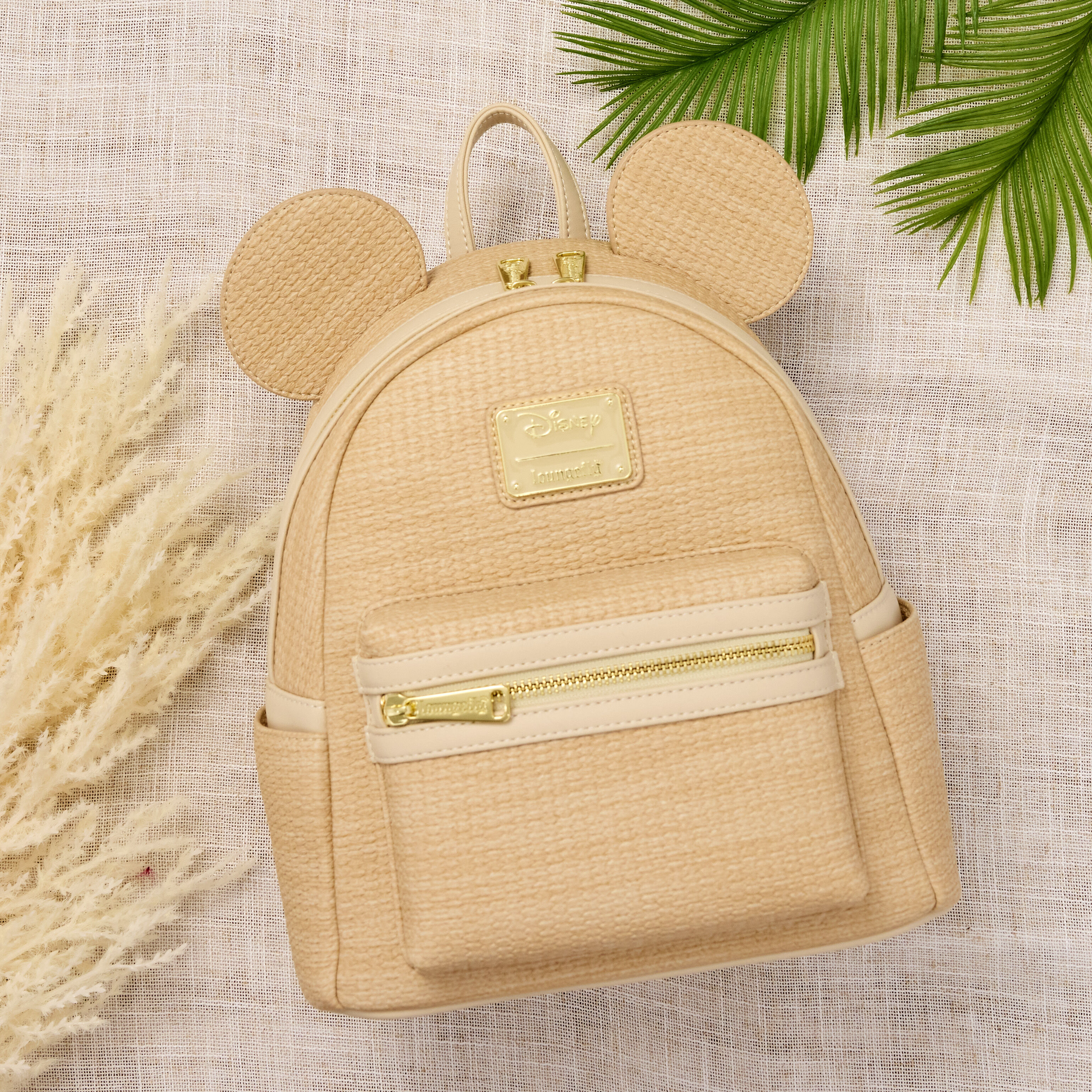 Mickey Mouse Woven Texture Mini Backpack - Image 2