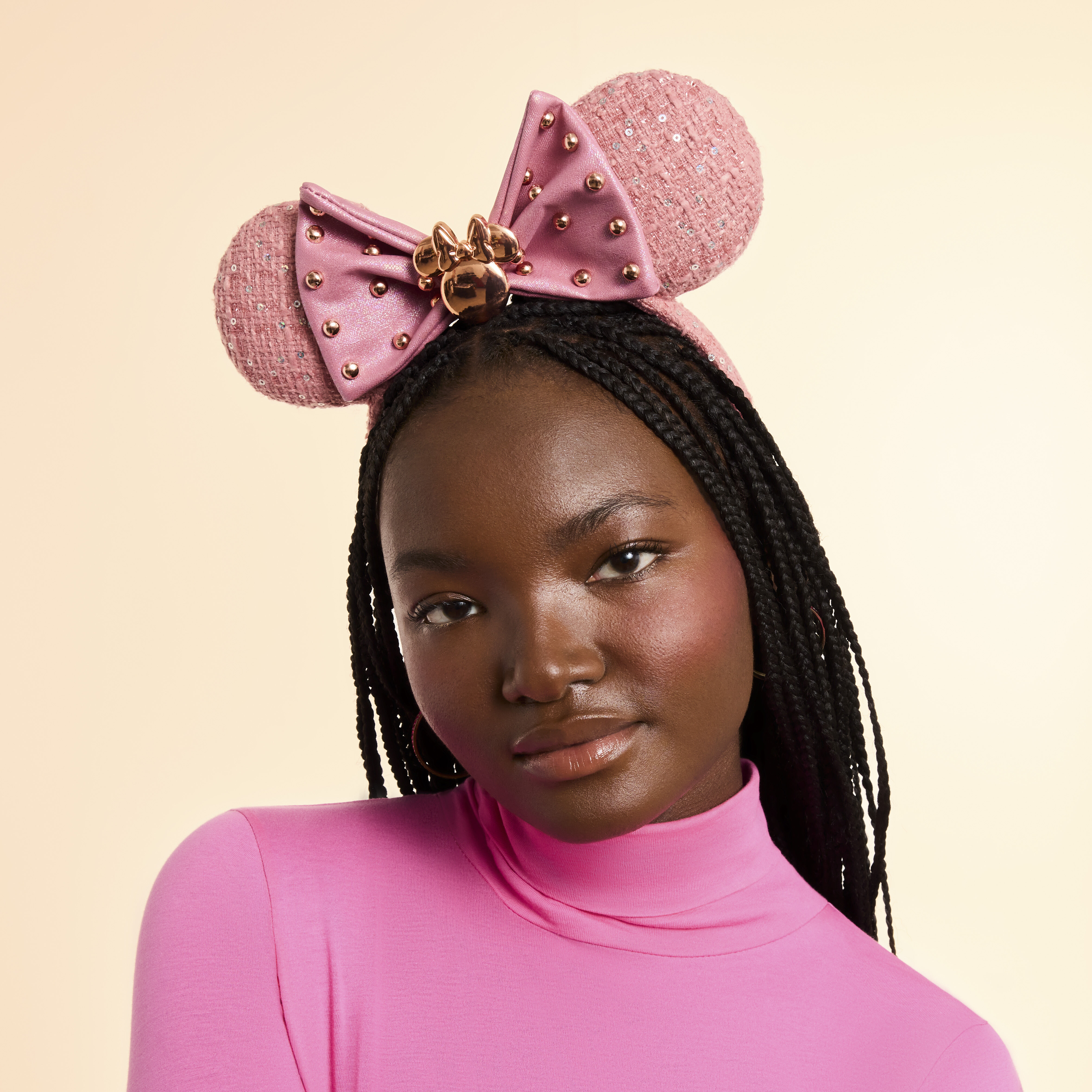 Minnie Mouse Exclusive Glitter Tweed Ear Headband - Image 2