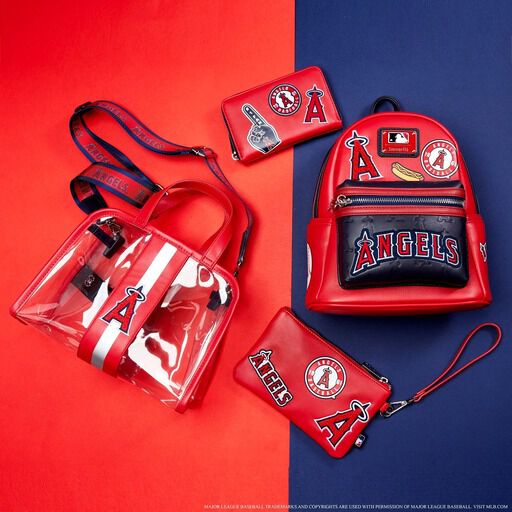 MLB LA Angels Patches Zip Around Wallet - Image 2