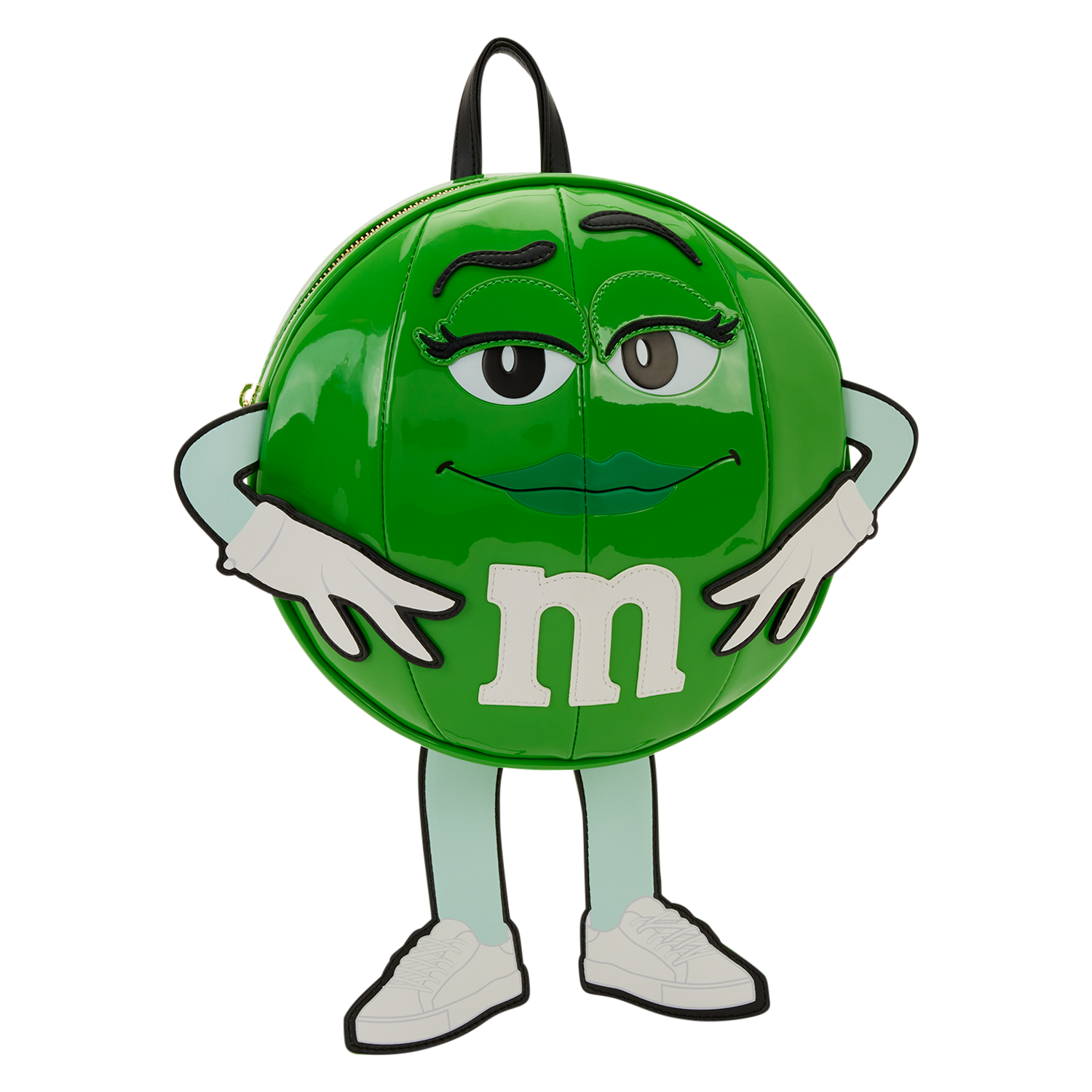 Loungefly x M&M'S Green Character Cosplay Chocolate Scented Mini Backpack - Image 6