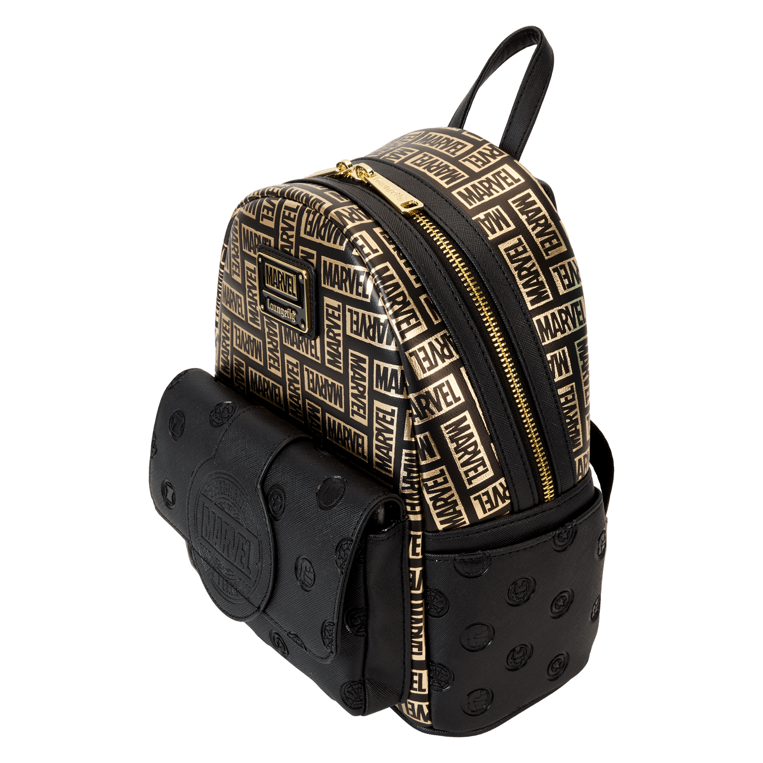 Marvel 85th Anniversary All-Over Print Logo Mini Backpack - Image 4
