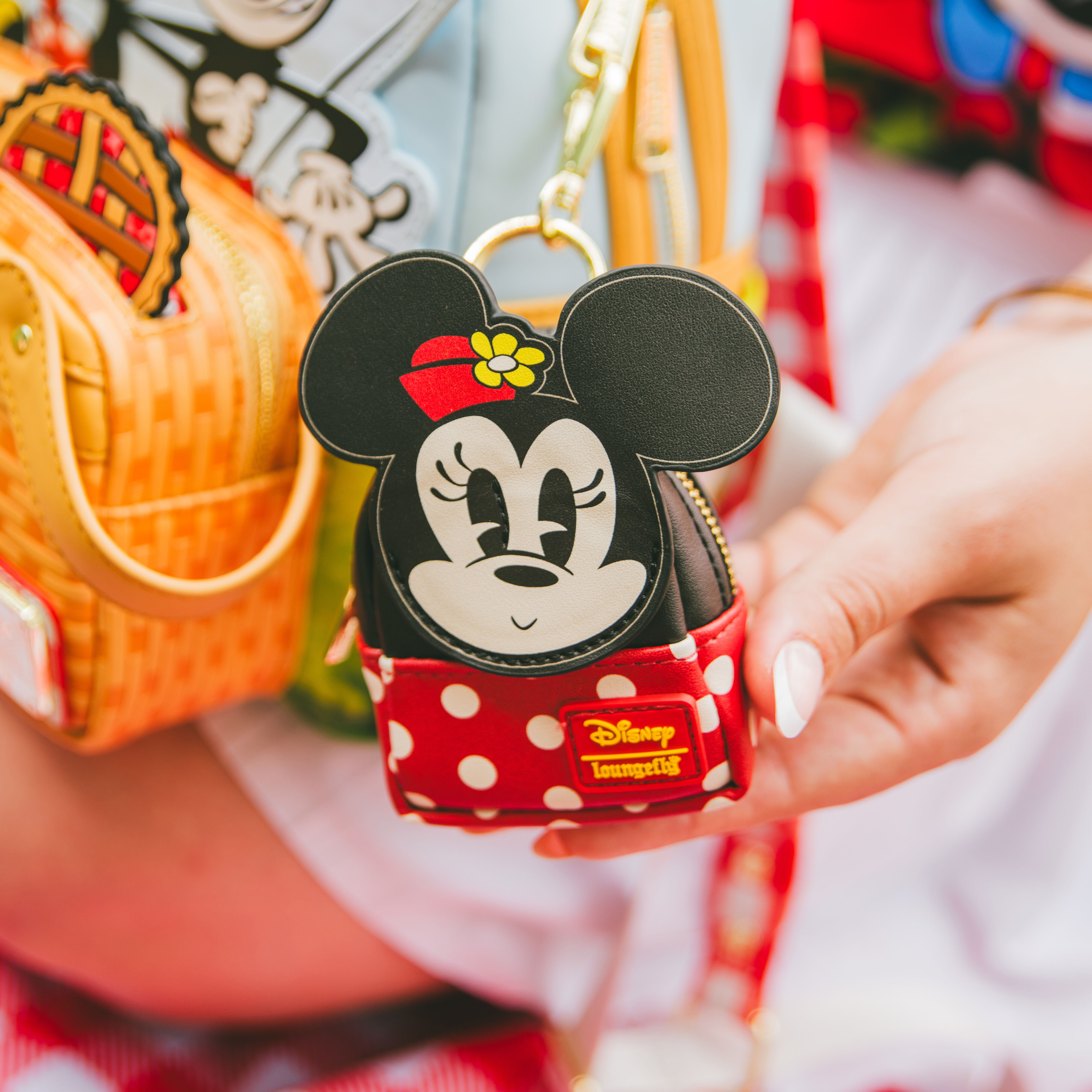 Mickey & Friends Picnic Cosplay Mystery Mini Backpack Keychain Charm - Image 3