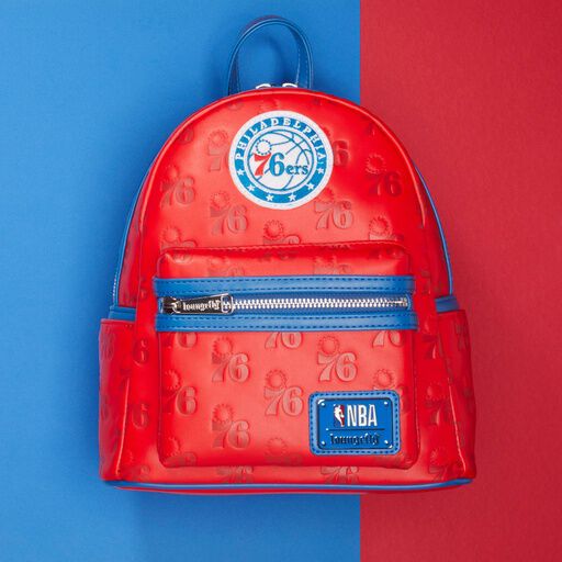 NBA Philadelphia 76ers Logo Mini Backpack - Image 2