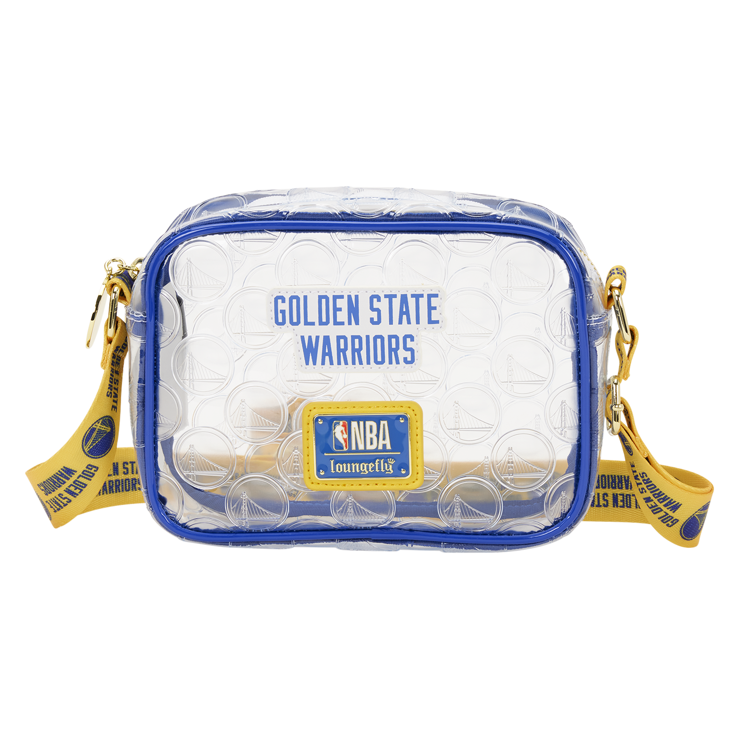 NBA Golden State Warriors Clear Crossbody Stadium Bag