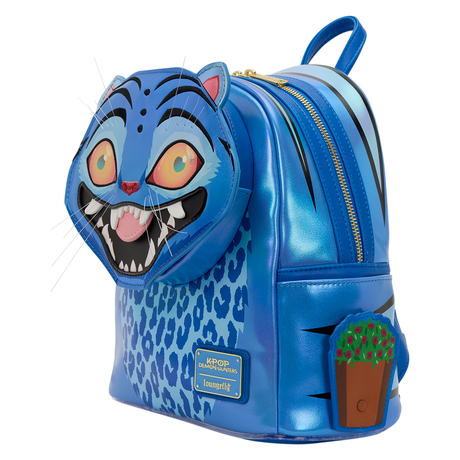 KPop Demon Hunters Exclusive Derpy Cosplay Light-Up Glow Mini Backpack - Image 7