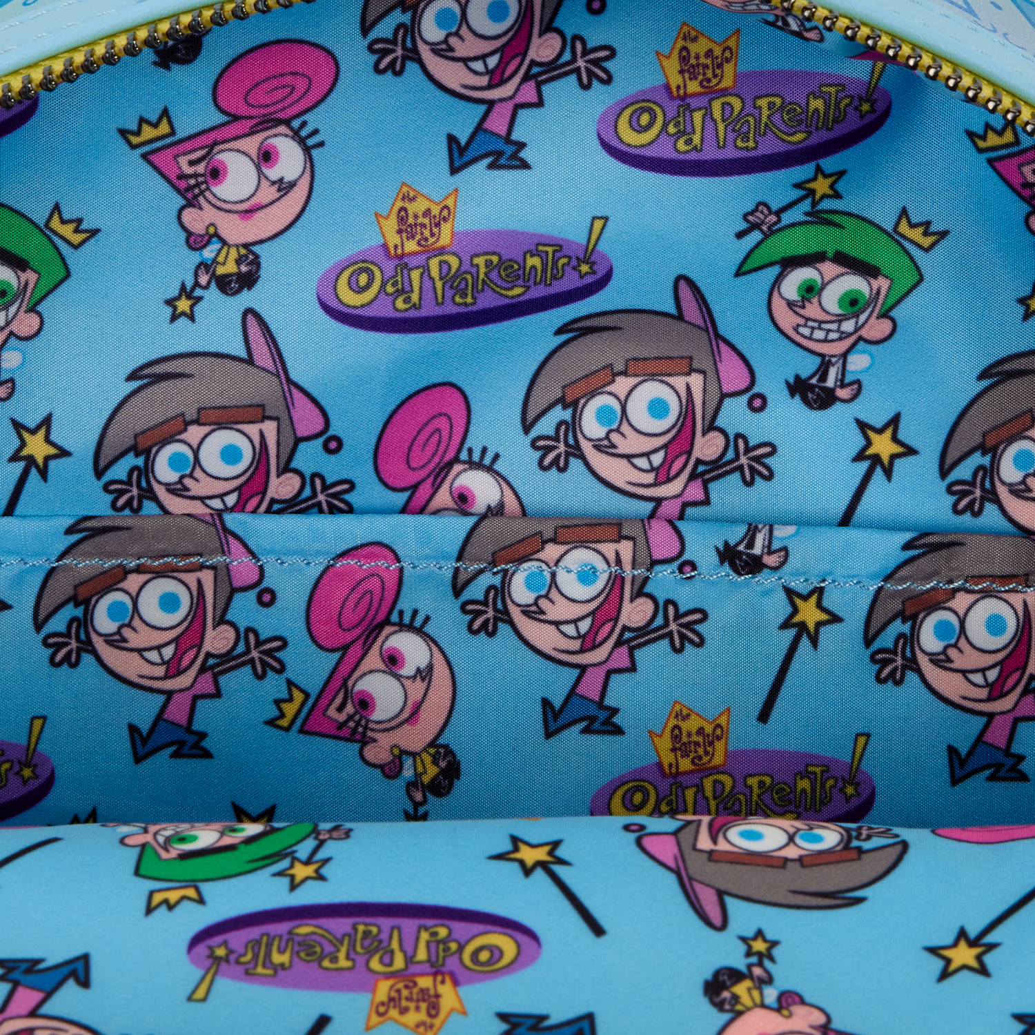 NYCC Limited Edition The Fairly OddParents Timmy, Cosmo, & Wanda Glow Mini Backpack - Image 7