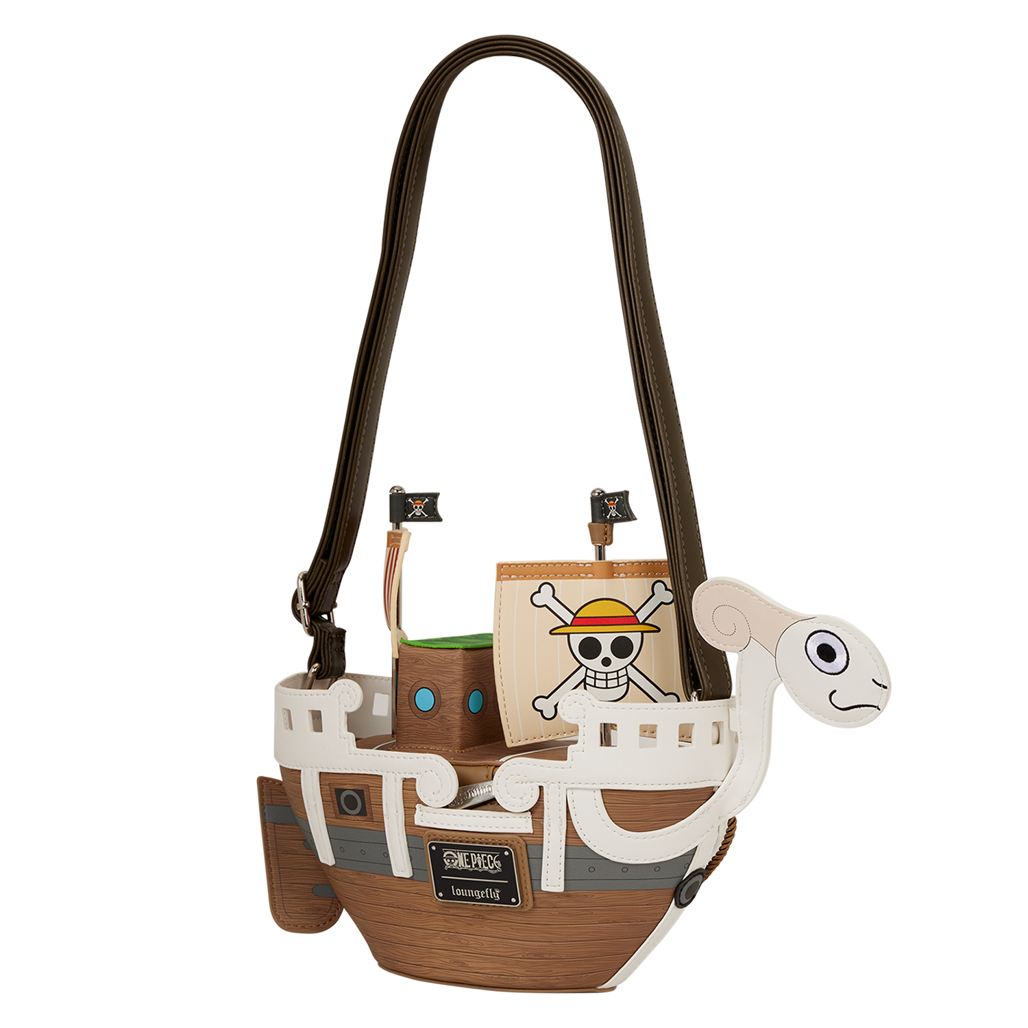 SDCC Limited Edition One Piece Going Merry Figural Crossbody Bag - Image 4