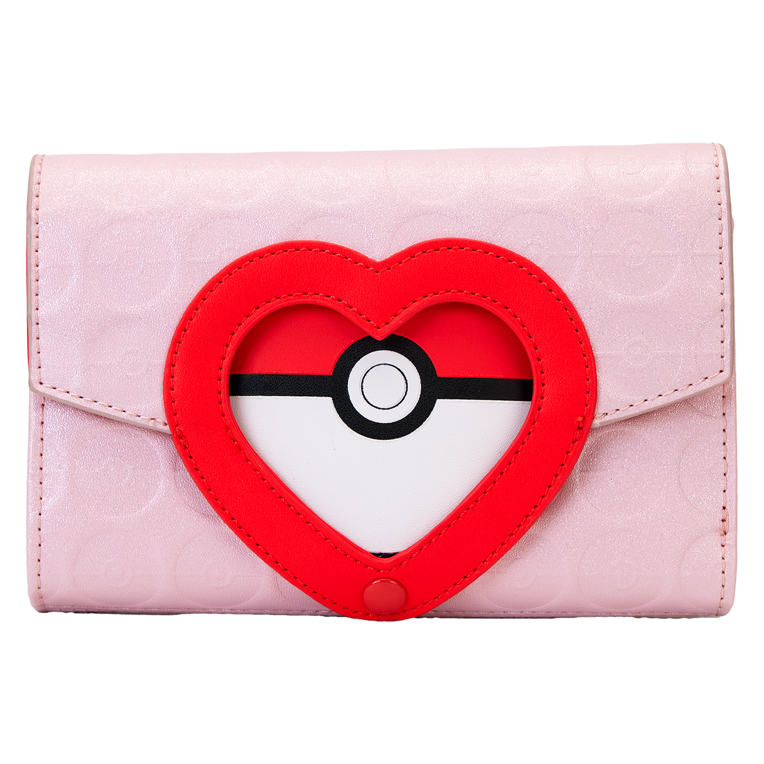 Pokémon Exclusive I Choose You Hearts Flap Zip Around Wallet