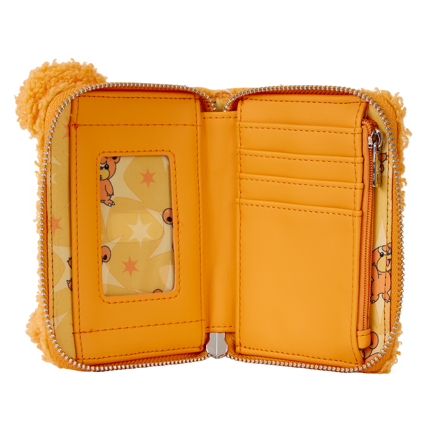 Pokémon Teddiursa Limited Edition Sherpa Cosplay Zip Around Wallet - Image 5