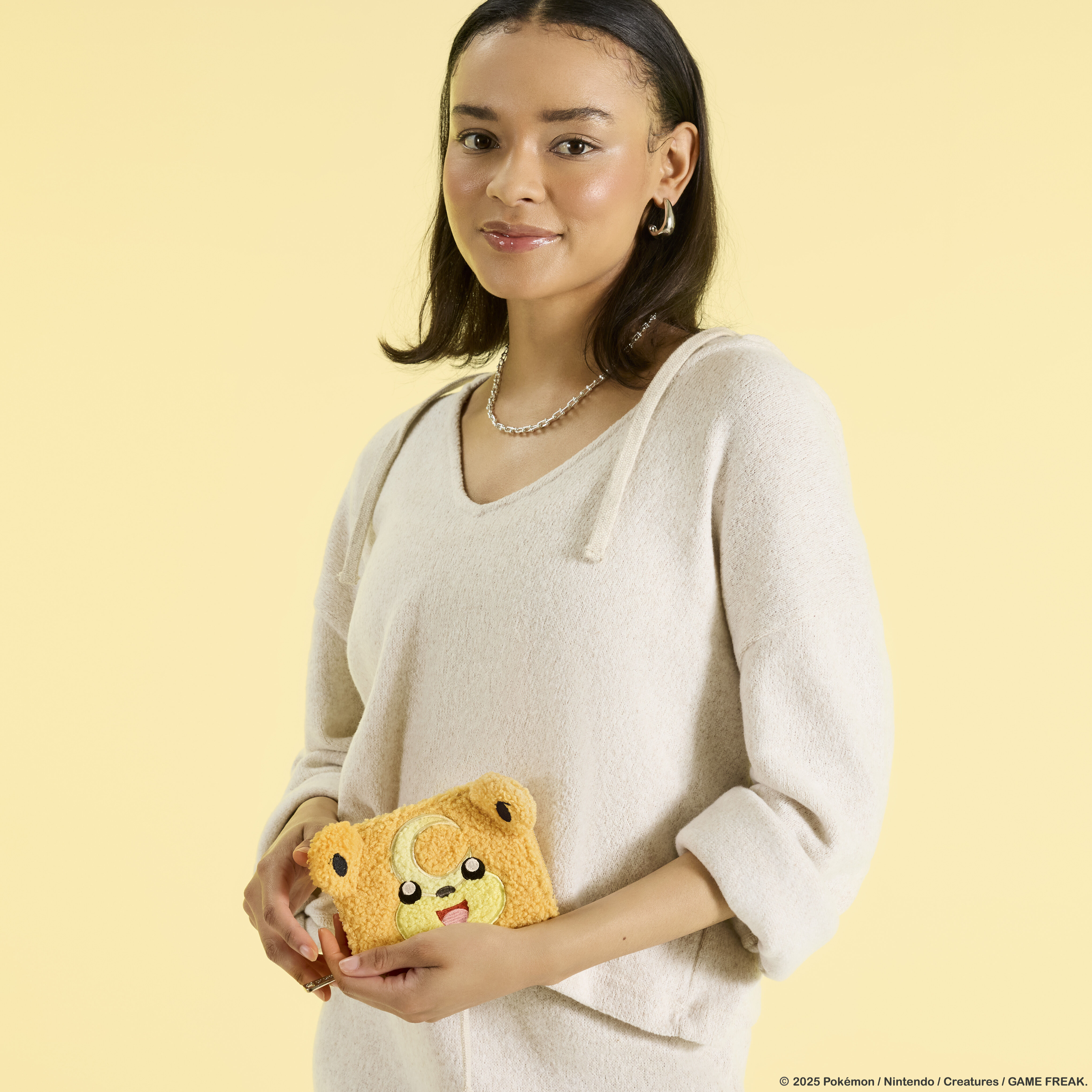 Pokémon Teddiursa Limited Edition Sherpa Cosplay Zip Around Wallet - Image 2