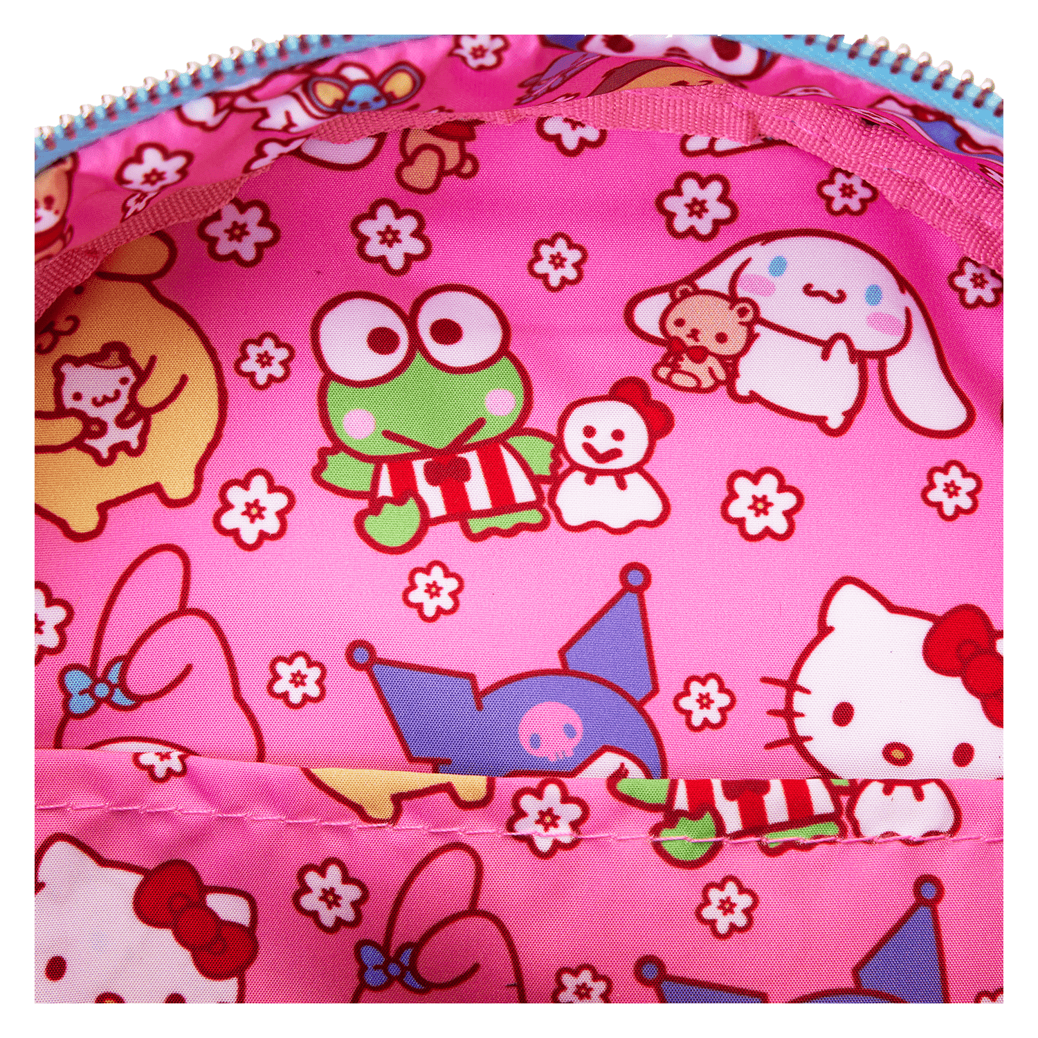 Sanrio Hello Kitty & Tiny Chum Bear Sherpa Mini Backpack - Image 8