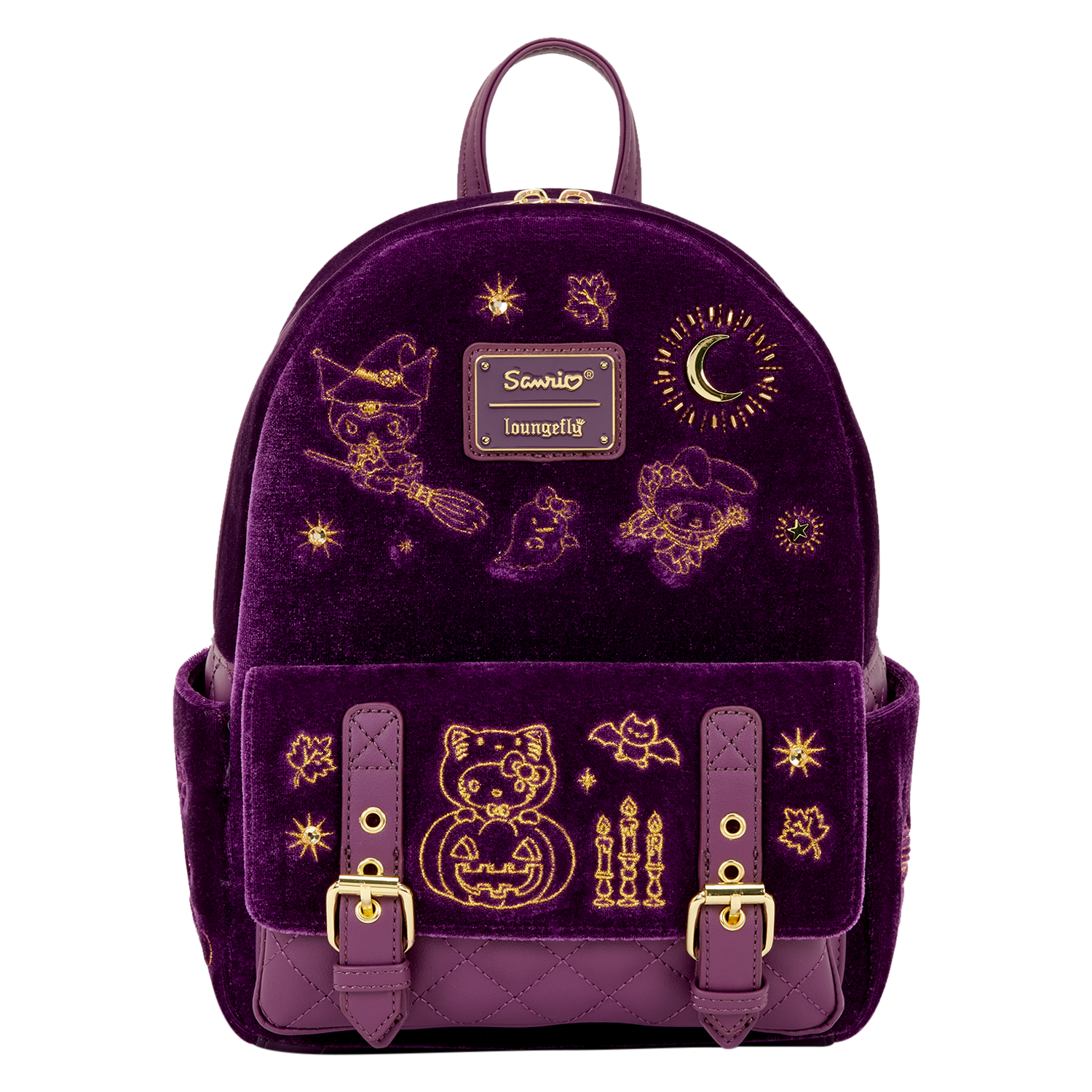 Sanrio Hello Kitty & Friends Exclusive Halloween Costume Velvet Mini Backpack