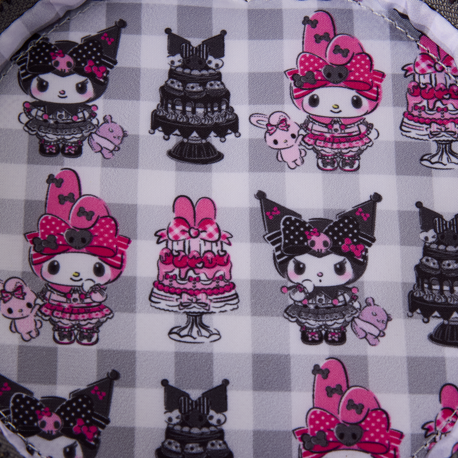 Sanrio My Melody & Kuromi Figural Cake Crossbody Bag - Image 7
