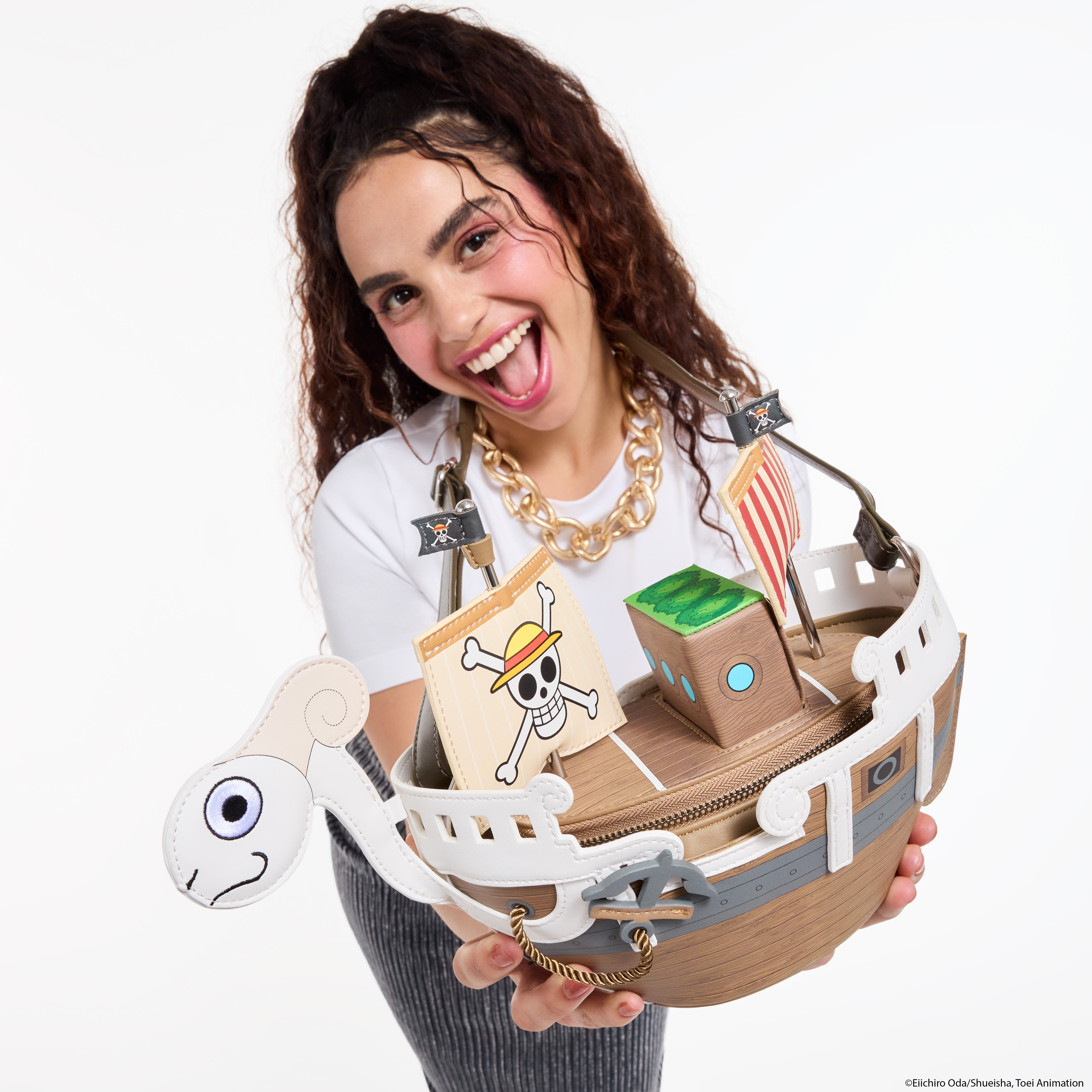 SDCC Limited Edition One Piece Going Merry Figural Crossbody Bag - Image 3