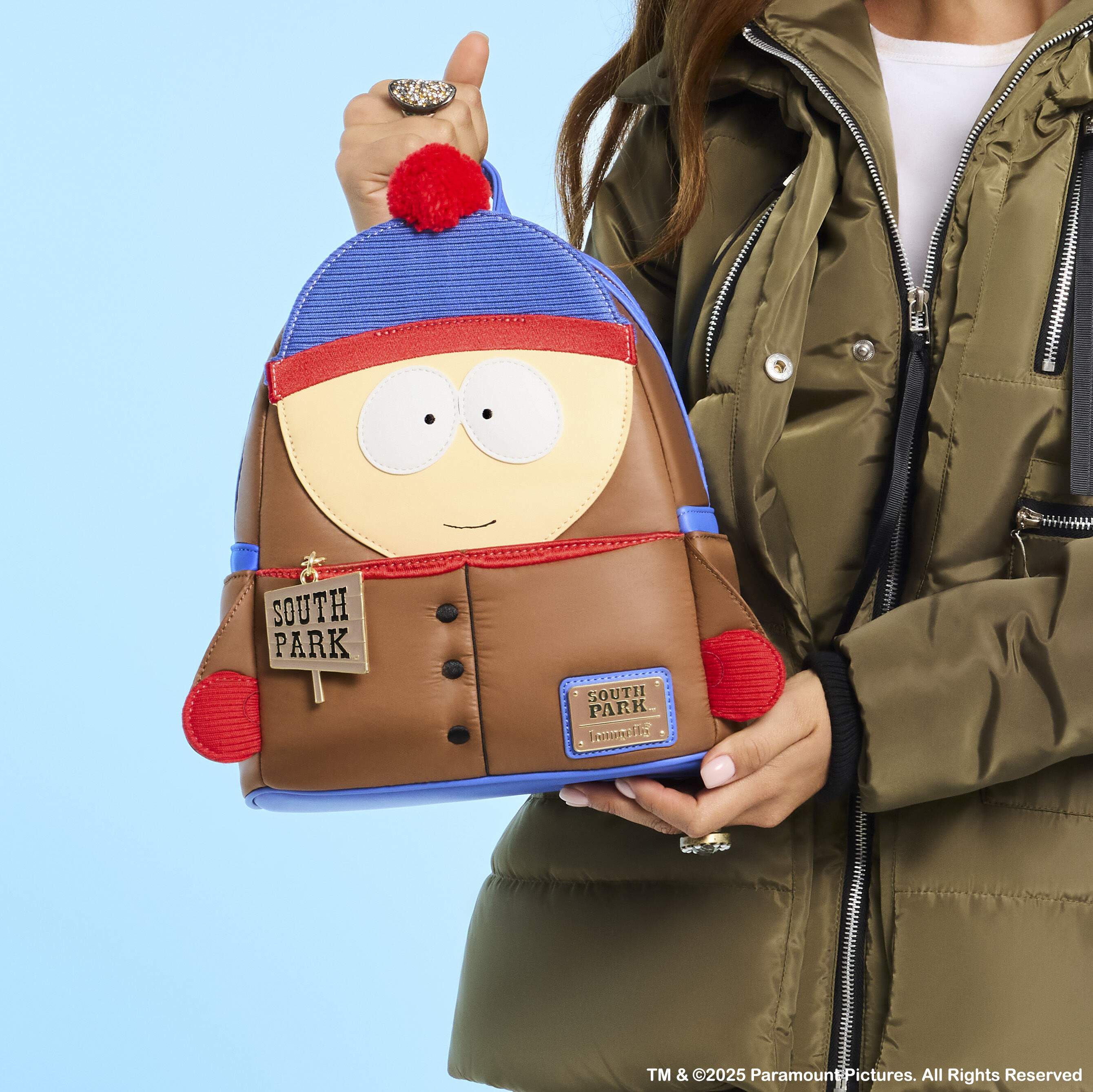 South Park Stan Cosplay Mini Backpack - Image 2