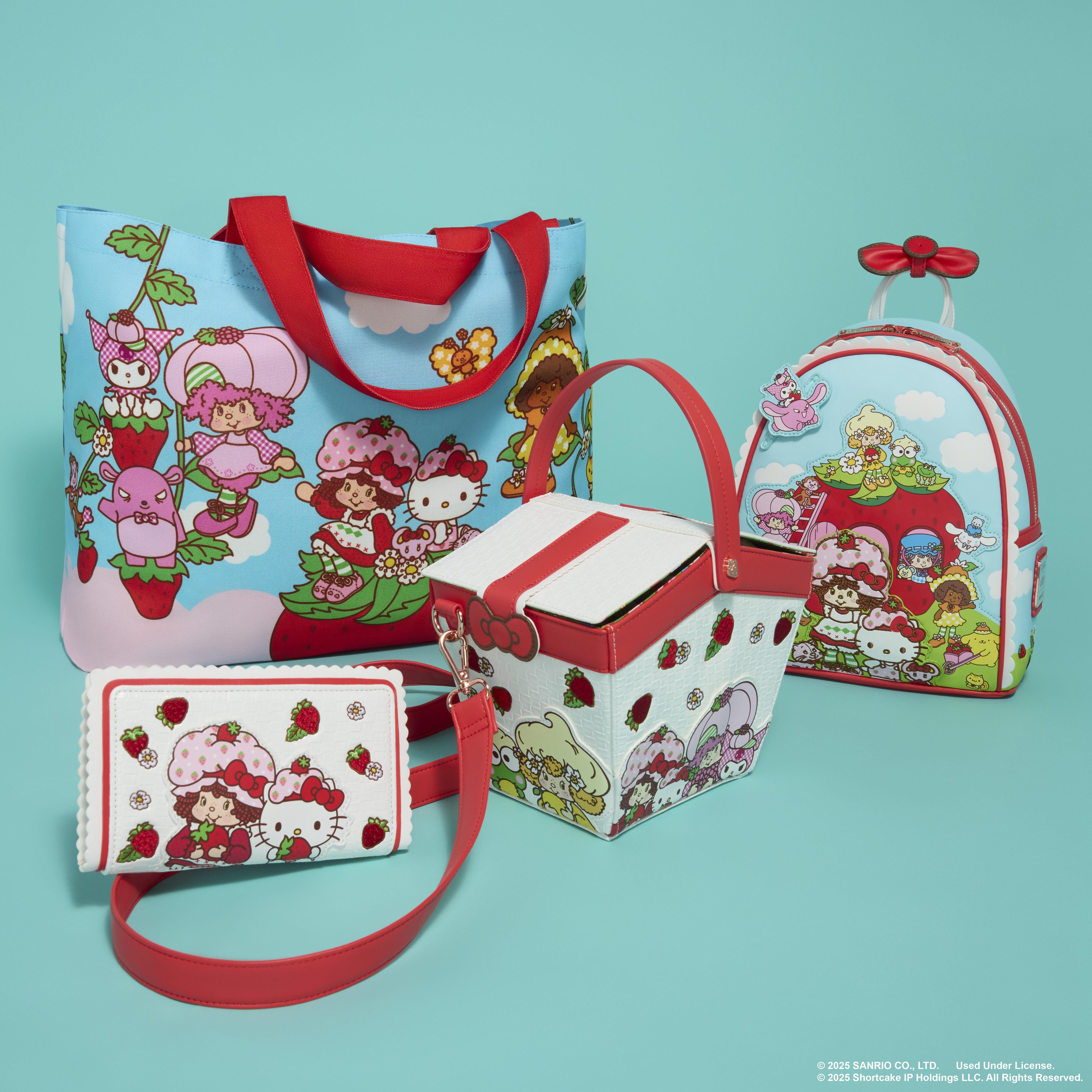 Sanrio Hello Kitty & Friends x Strawberry Shortcake Scented Mini Backpack - Image 4
