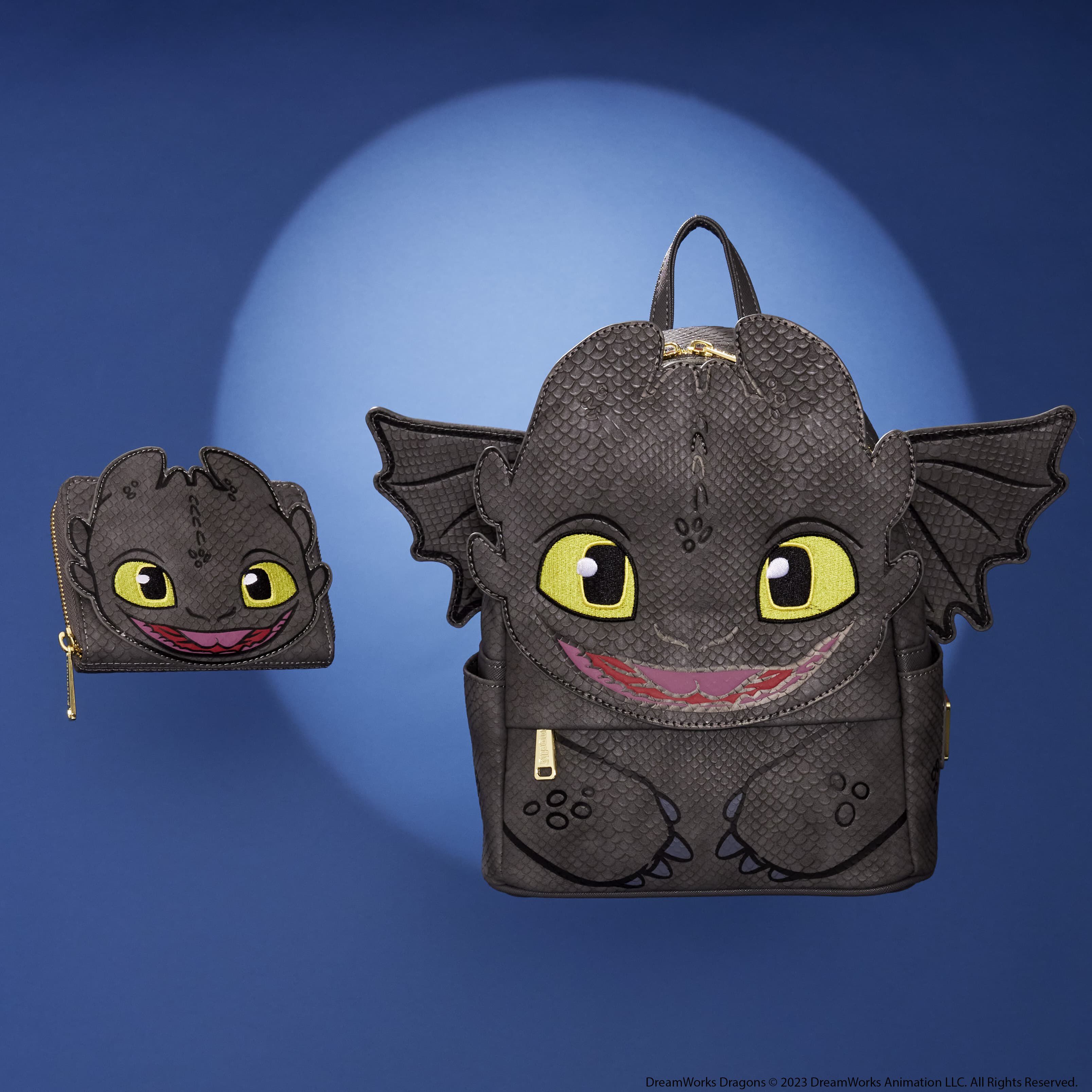 How to Train Your Dragon Toothless Cosplay Mini Backpack - Image 2