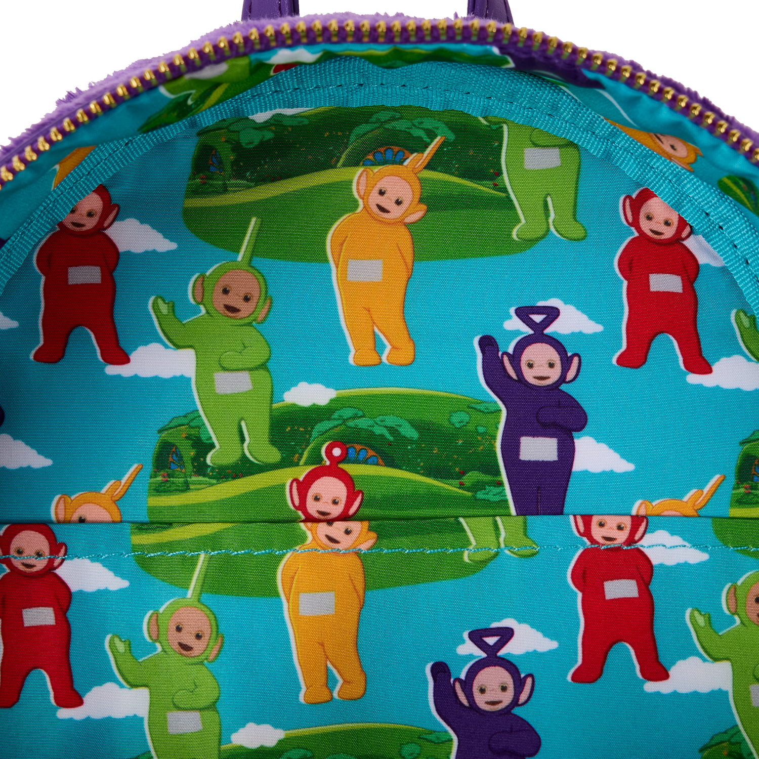 Teletubbies Tinky-Winky Plush Cosplay Light Up Mini Backpack - Image 8