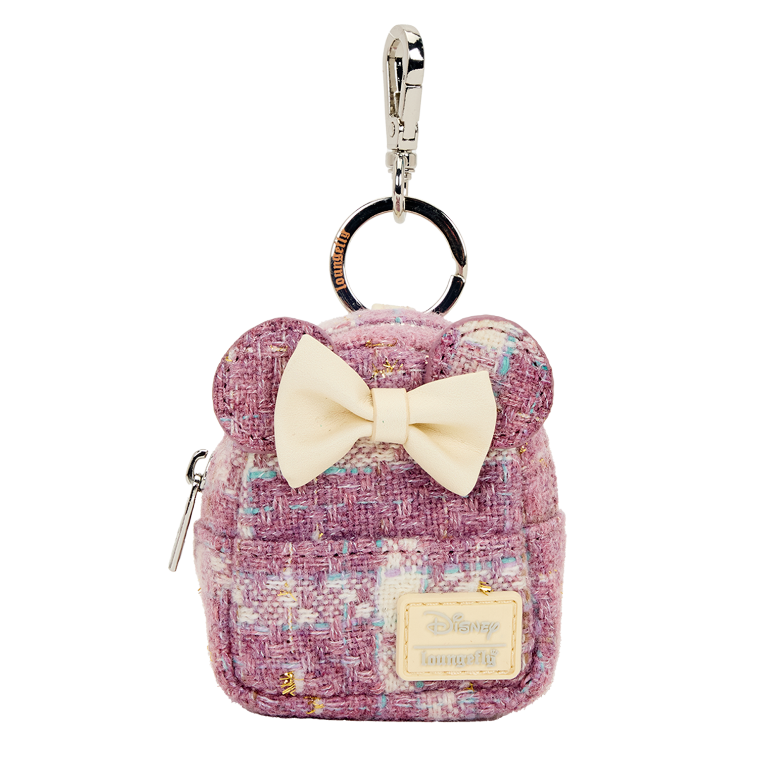 Minnie Mouse Glitter Mystery Mini Backpack Keychain Charm - Image 2