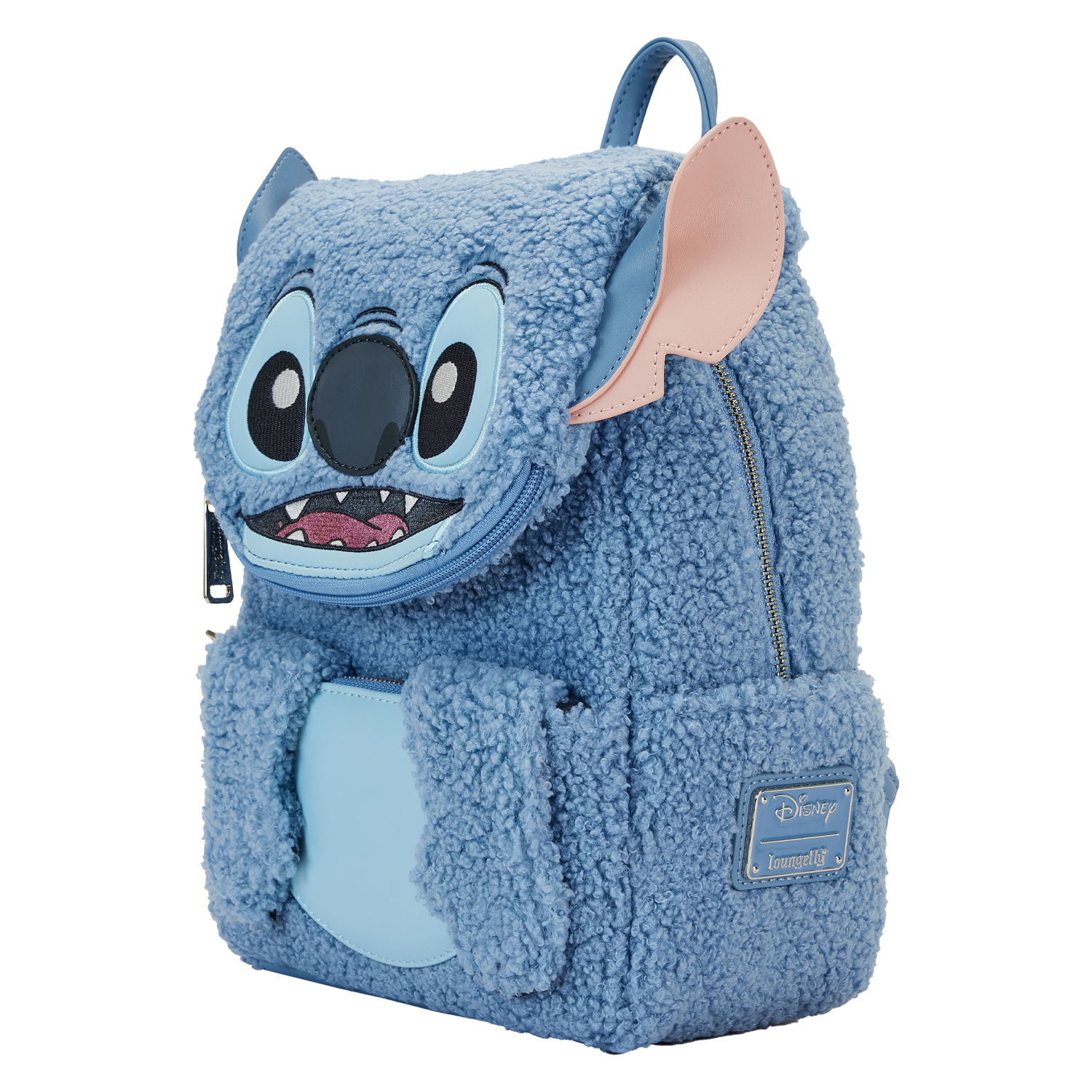 Stitch Plush Sherpa Cosplay Mini Backpack - Image 5