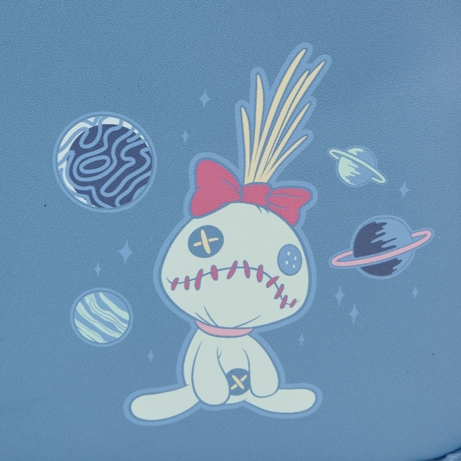 Stitch Plush Sherpa Cosplay Mini Backpack - Image 8