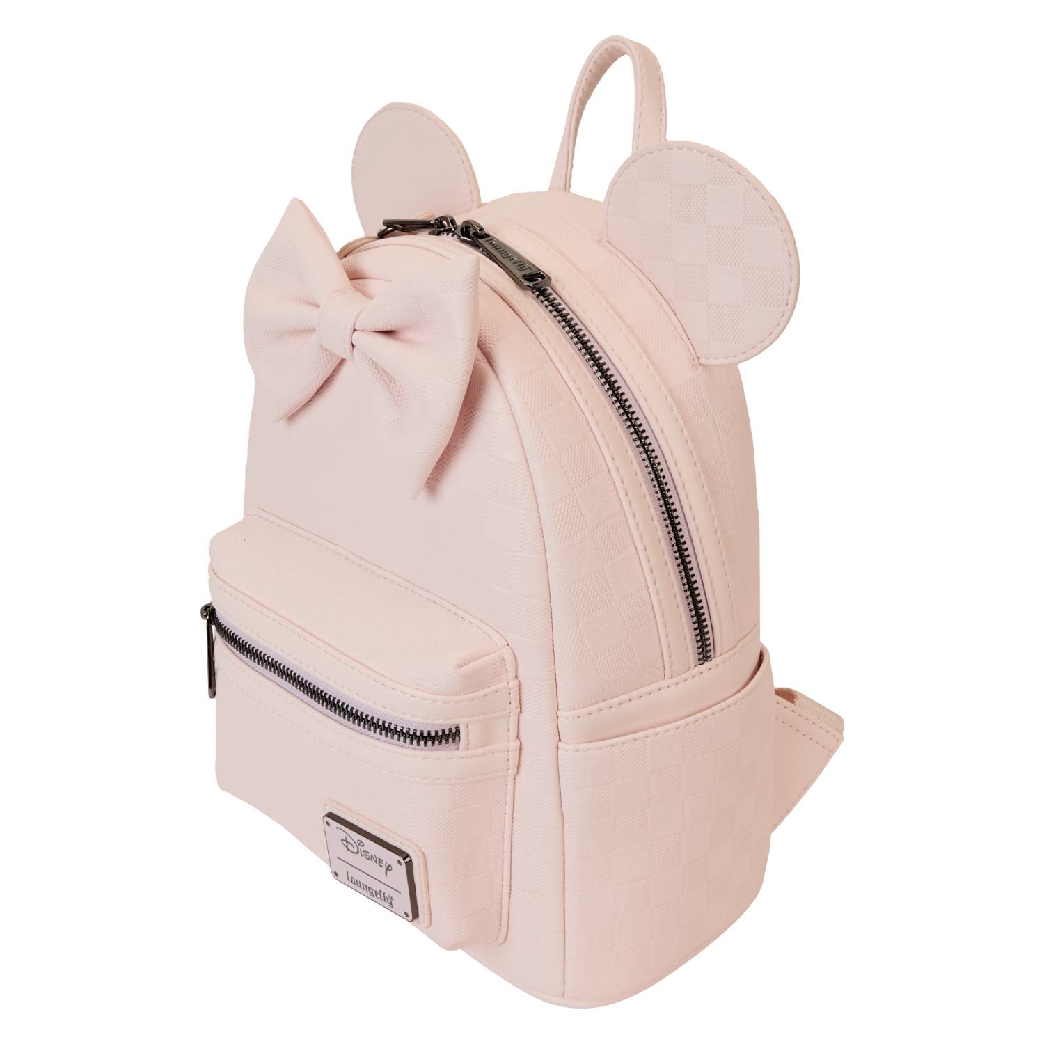 Minnie Mouse Checkered Texture Mini Backpack - Image 4