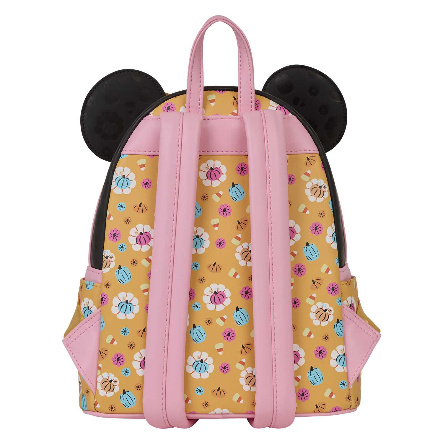 Minnie Mouse Cosplay Floral Pumpkin Glow Mini Backpack - Image 7
