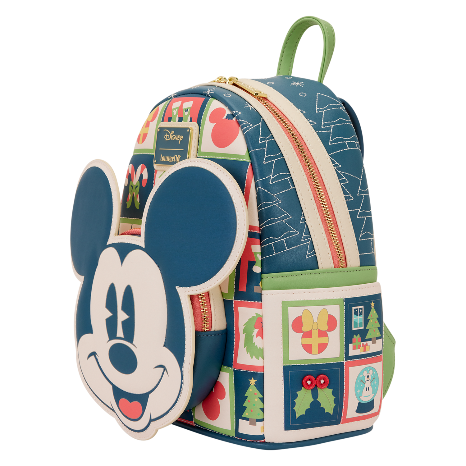 Mickey Mouse Holiday Mini Backpack - Image 4