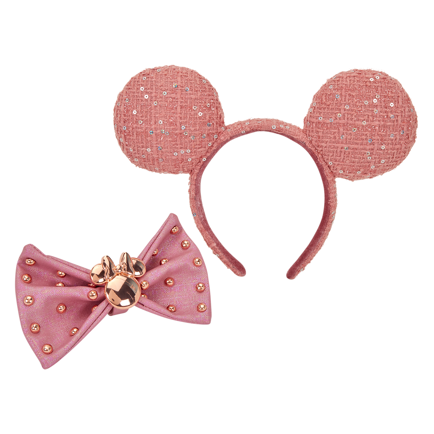 Minnie Mouse Exclusive Glitter Tweed Ear Headband - Image 5