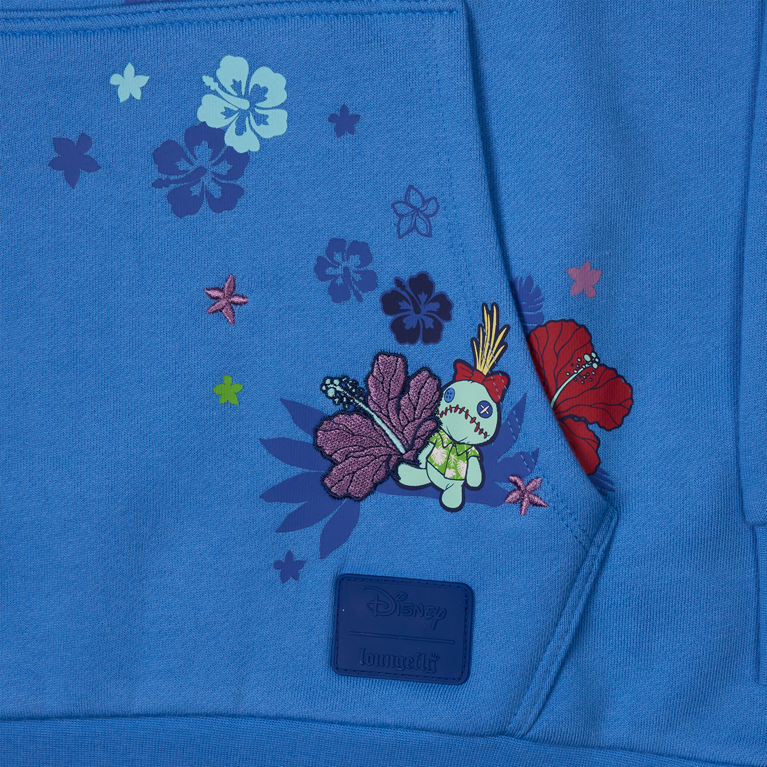 SDCC Limited Edition Stitch Floral Unisex Hoodie - Image 7